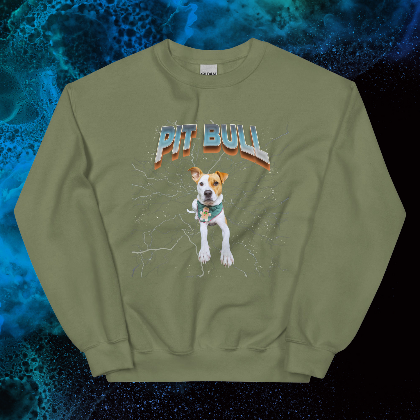 Lightning Sweatshirt for Men Gift For Women and Dog Lover