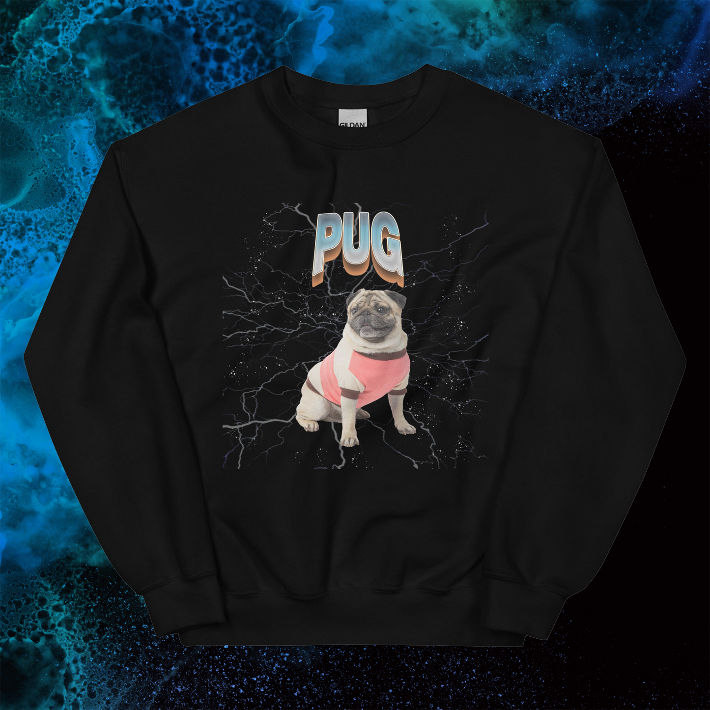 Lightning Sweatshirt for Men Gift For Women and Dog Lover