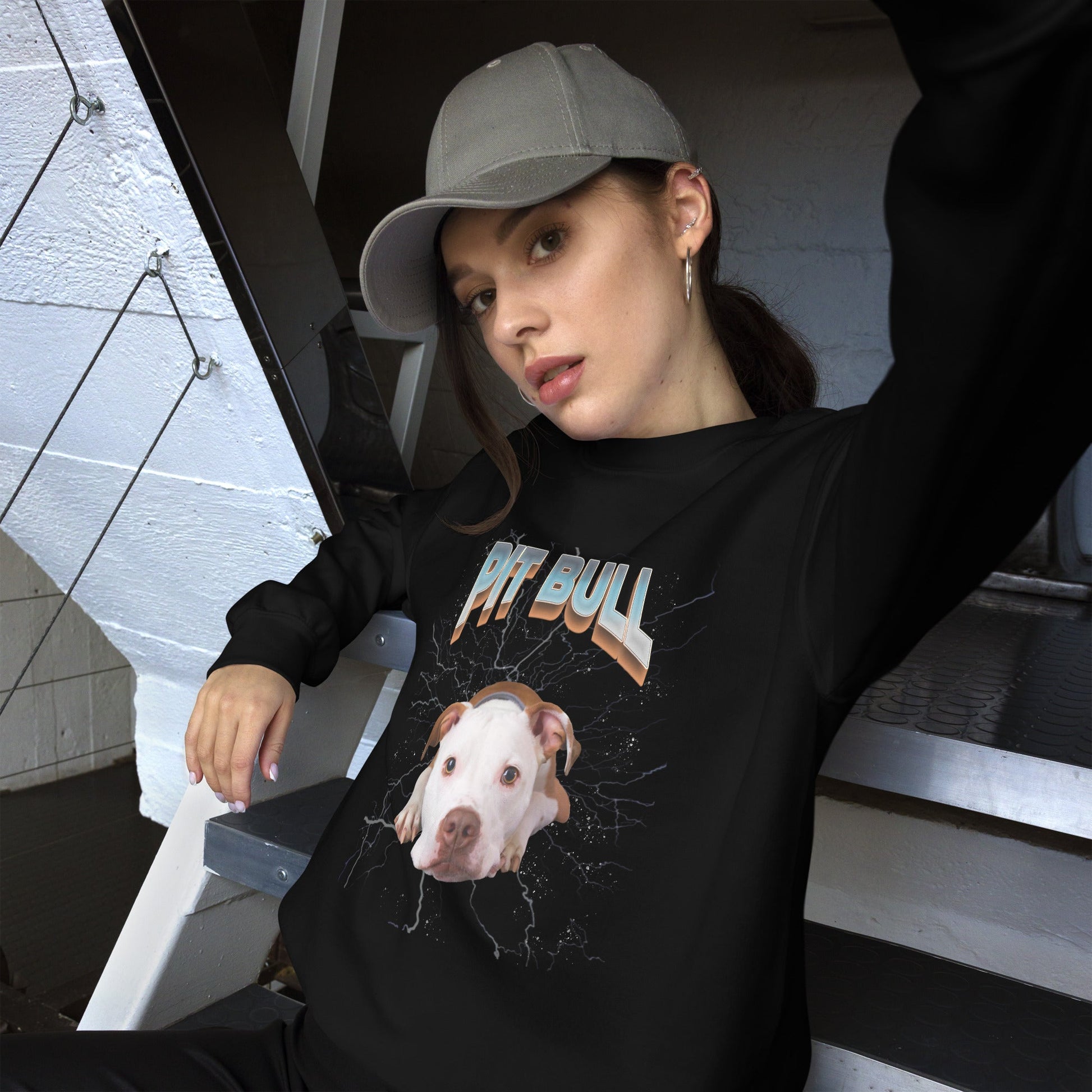 Lightning Sweatshirt for Men Gift For Women and Dog Lover