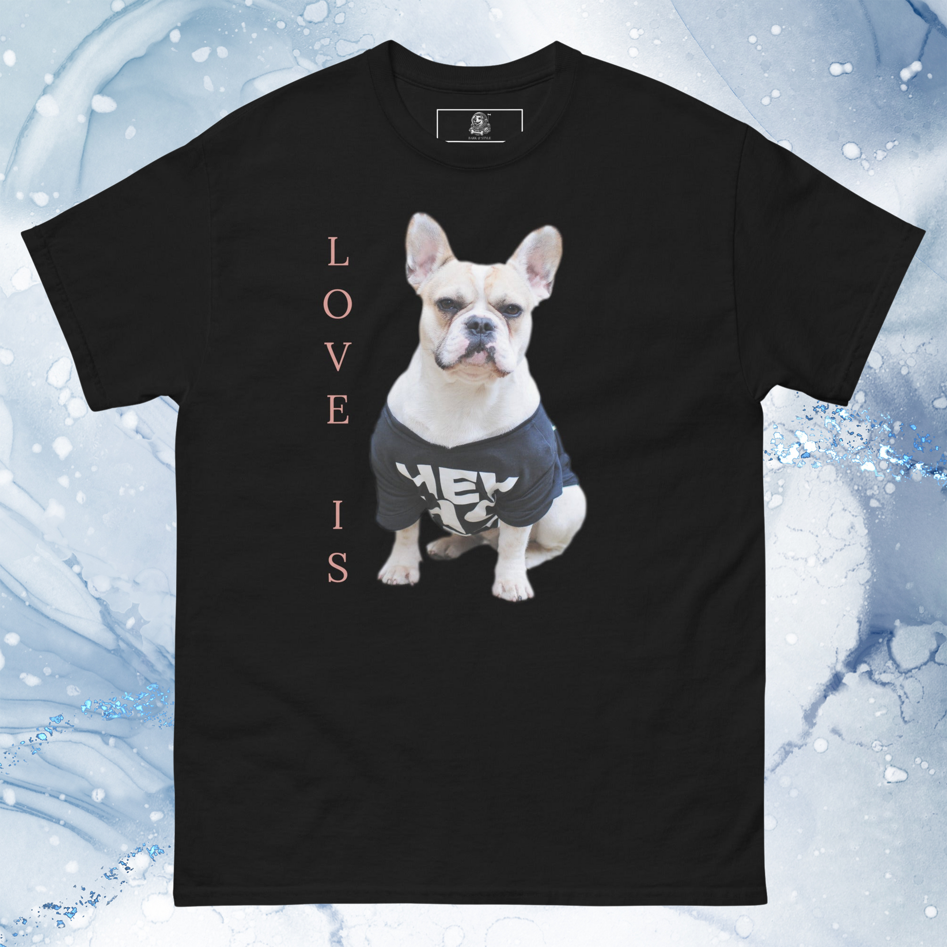 Love Is T-Shirt for Men Gift For Women and Dog Lover