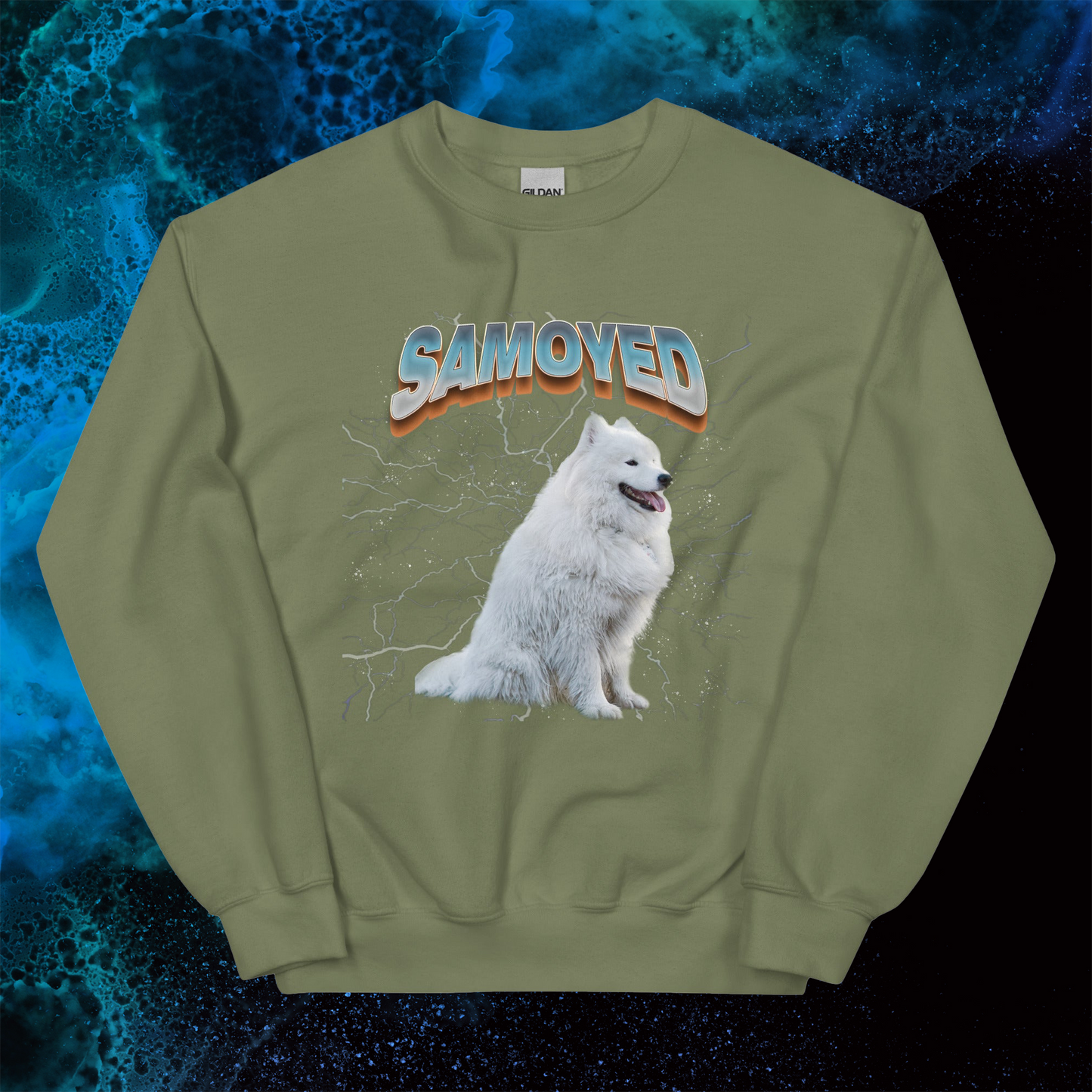 Lightning Sweatshirt for Men Gift For Women and Dog Lover