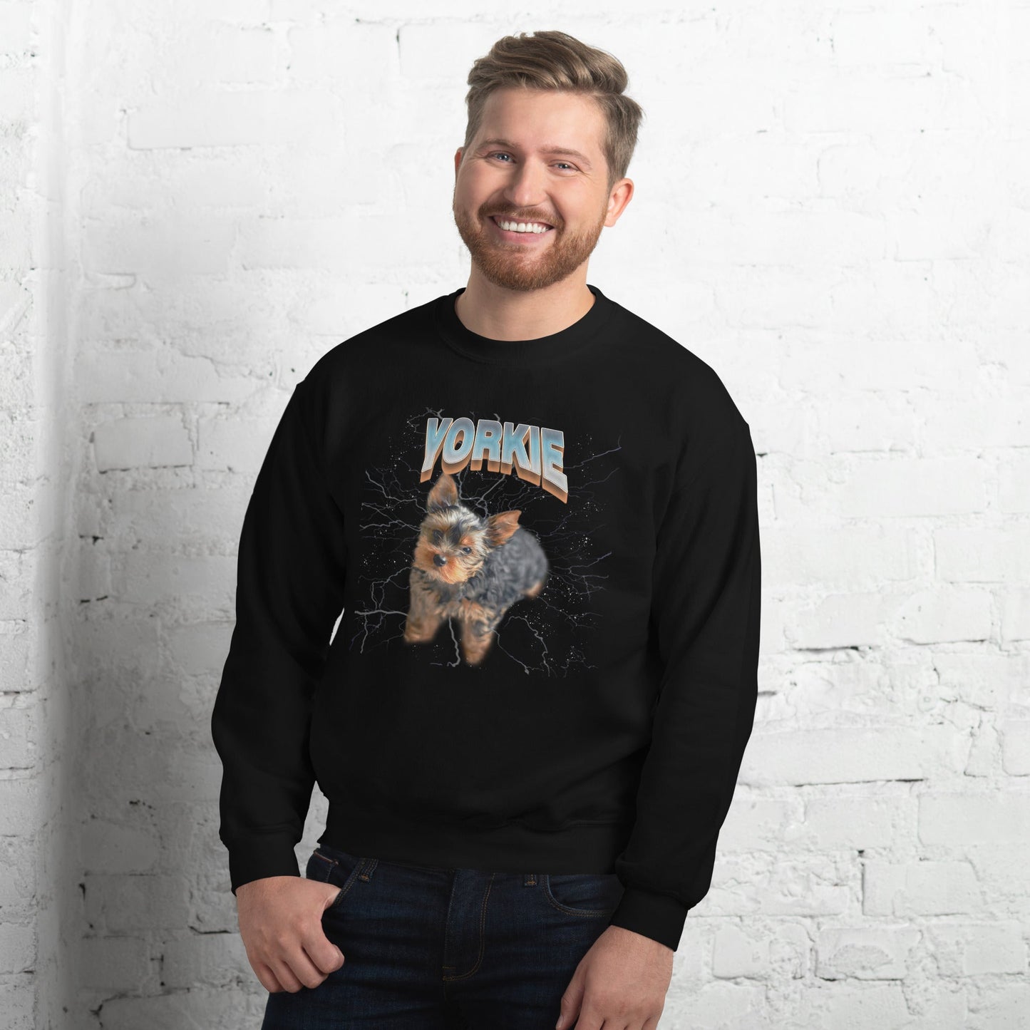 Lightning Sweatshirt for Men Gift For Women and Dog Lover