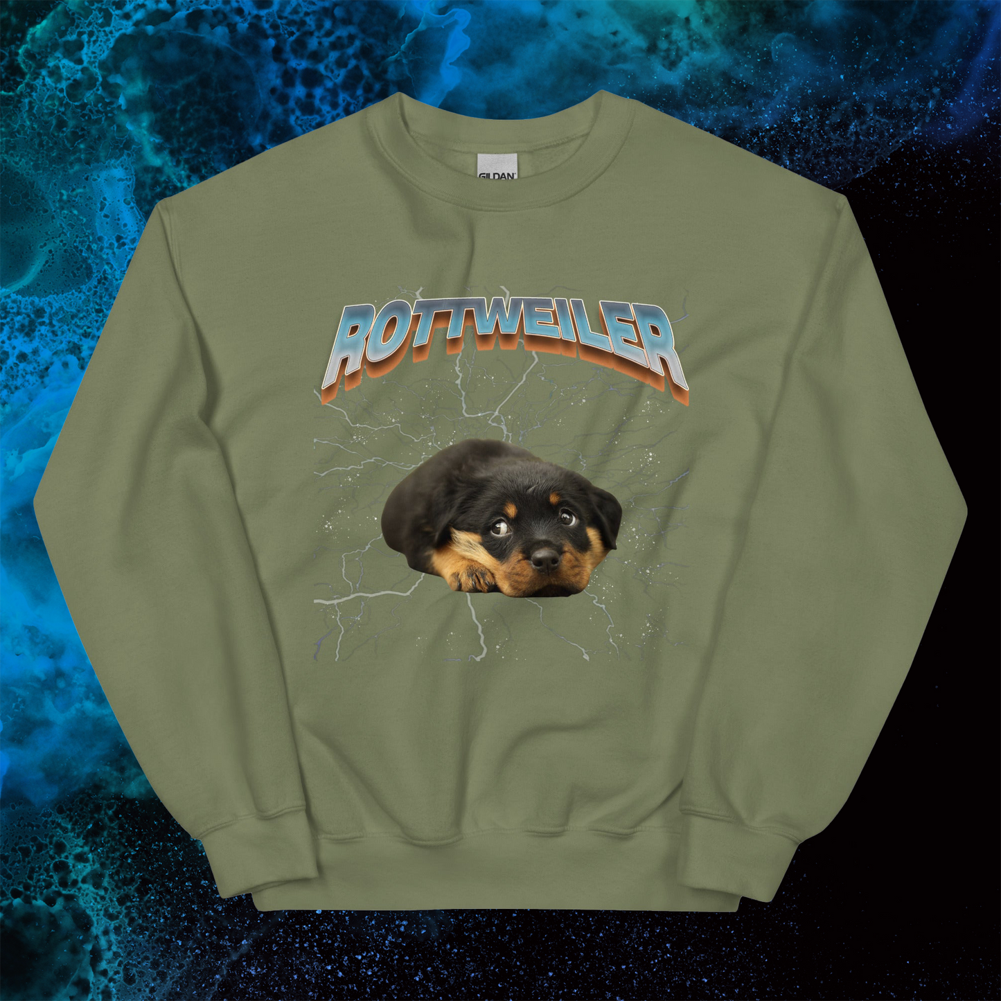 Lightning Sweatshirt for Men Gift For Women and Dog Lover