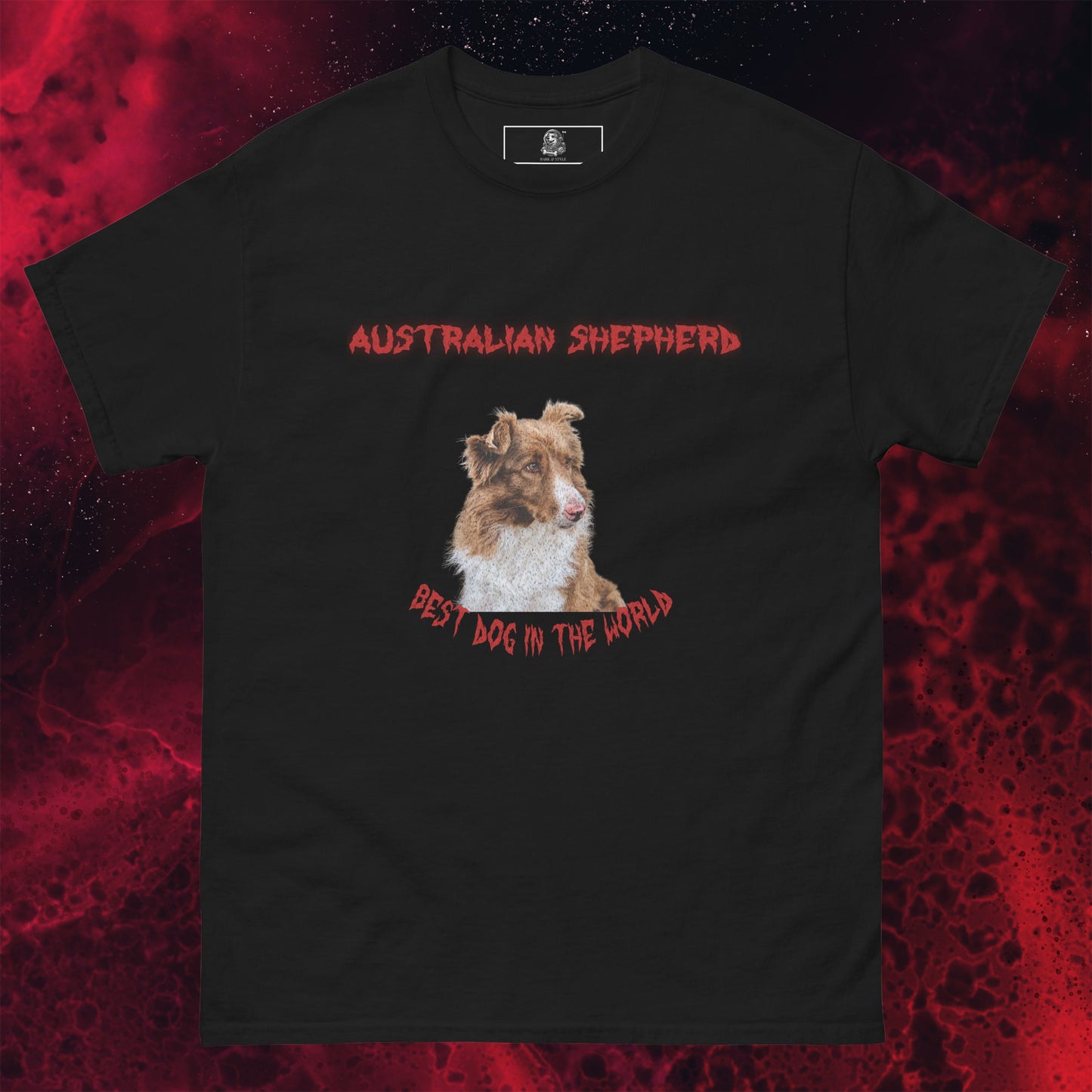 Red Hell T-Shirt for Men Gift For Women and Dog Lover