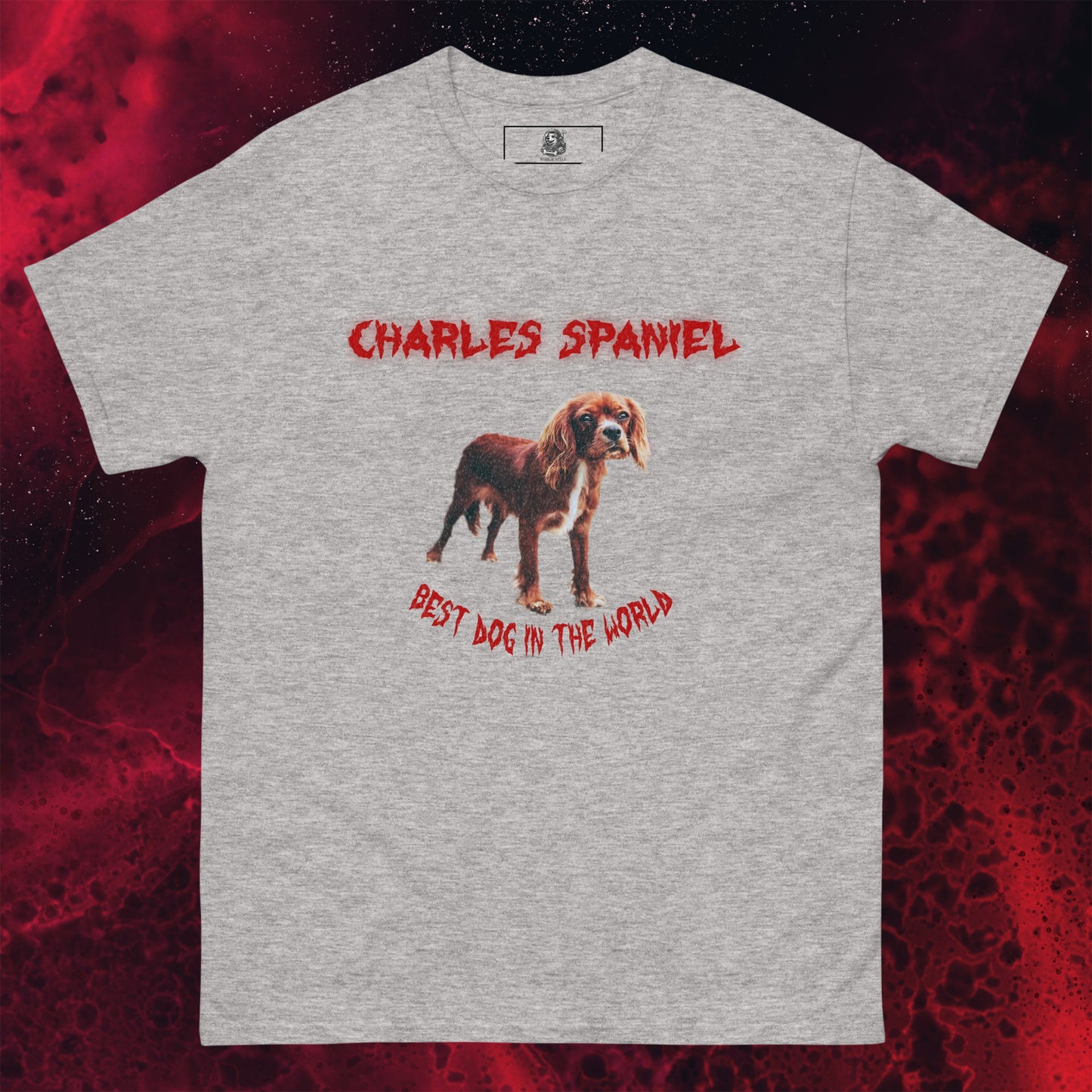 Red Hell T-Shirt for Men Gift For Women and Dog Lover