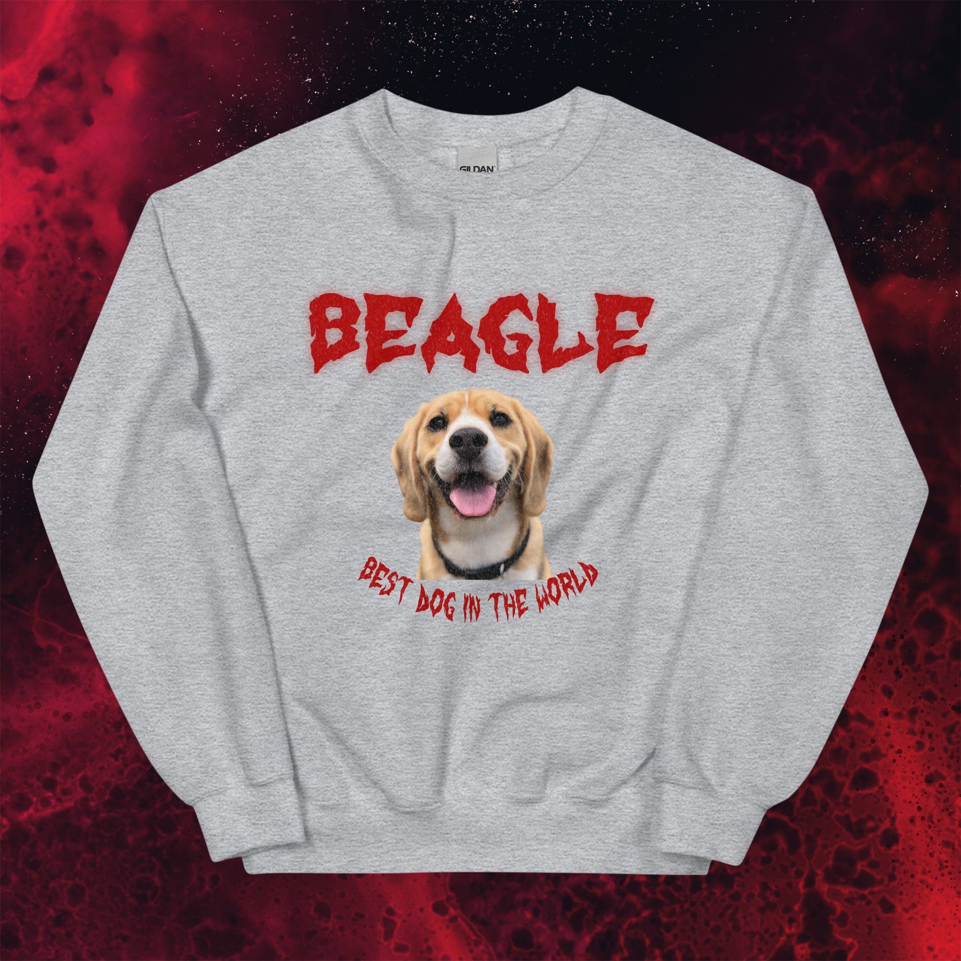 Red Hell Sweatshirt for Men Gift For Women and Dog Lover