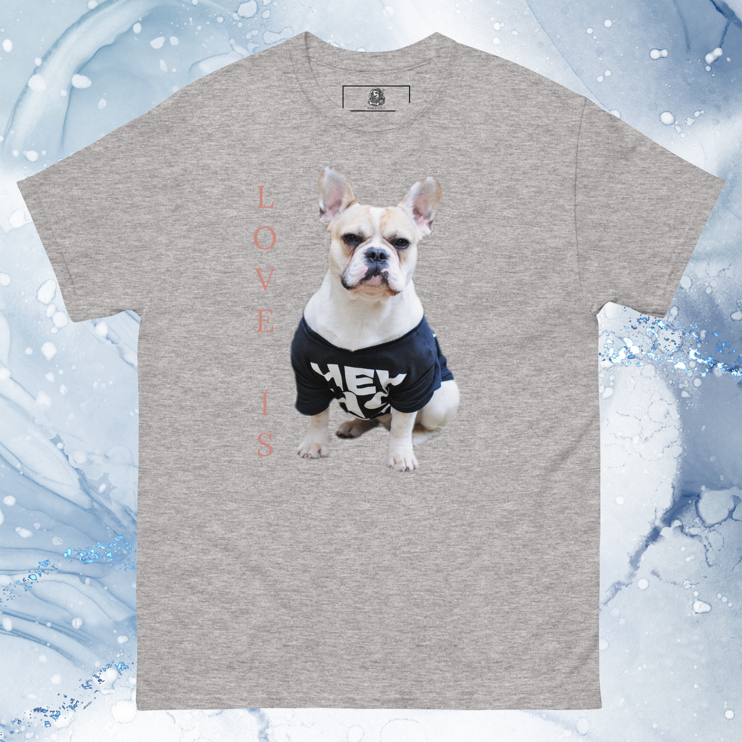 Love Is T-Shirt for Men Gift For Women and Dog Lover