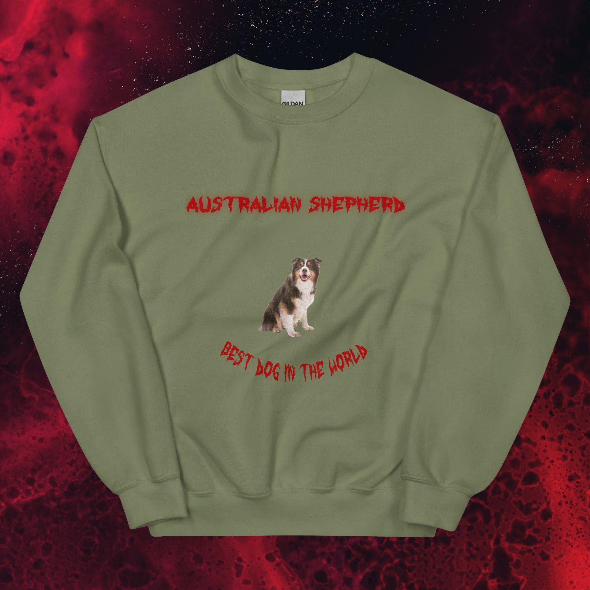 Red Hell Sweatshirt for Men Gift For Women and Dog Lover