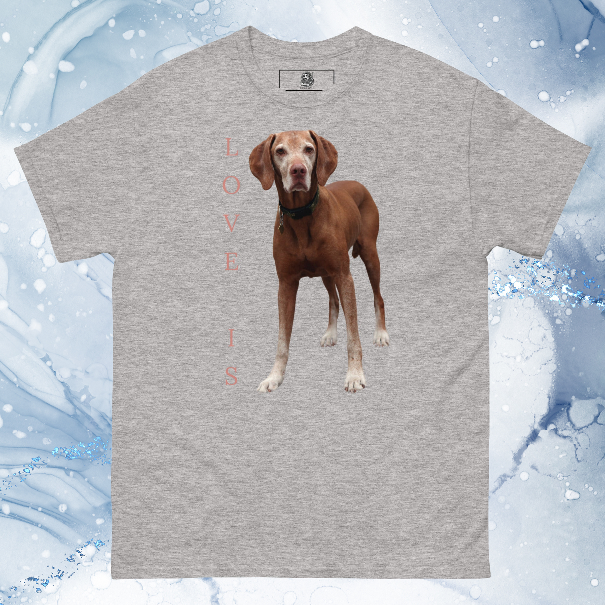 Love Is T-Shirt for Men Gift For Women and Dog Lover