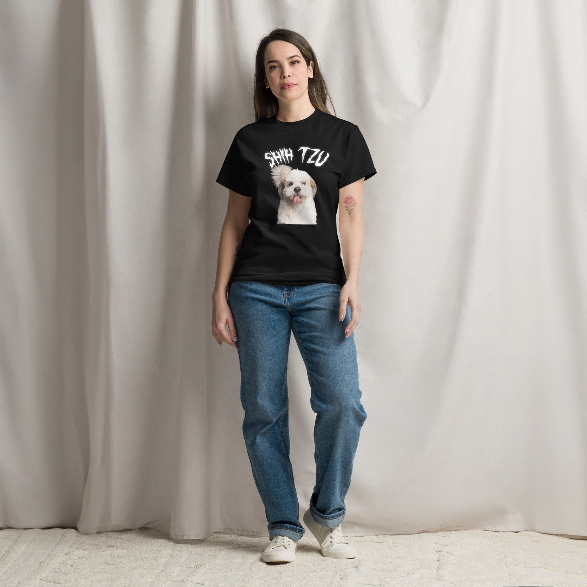 White Hell T-Shirt for Men Gift For Women and Dog Lover