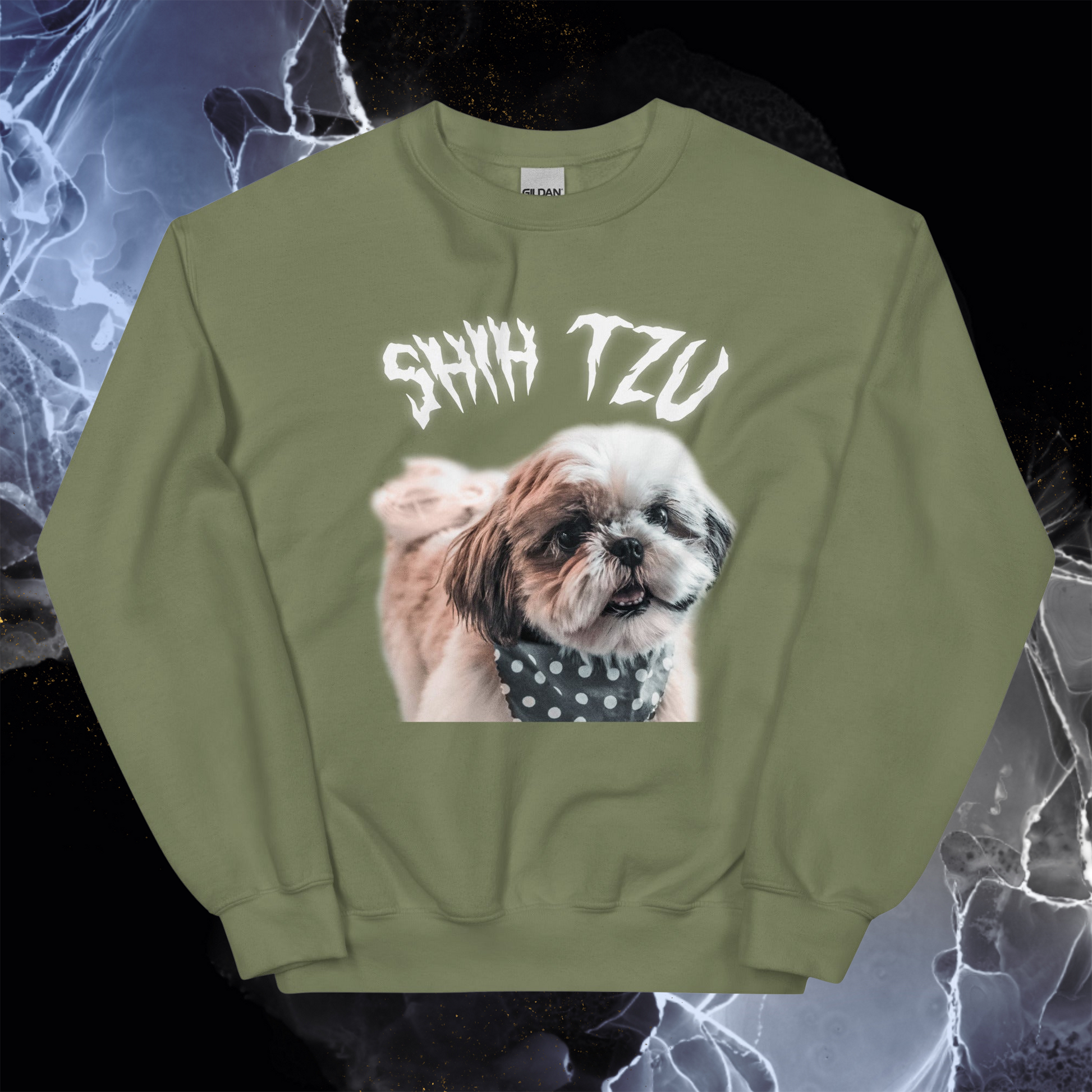 White Hell Sweatshirt for Men Gift For Women and Dog Lover