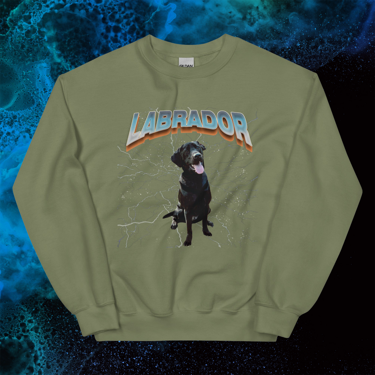 Lightning Sweatshirt for Men Gift For Women and Dog Lover