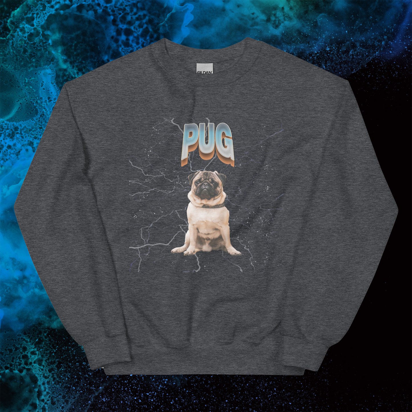 Lightning Sweatshirt for Men Gift For Women and Dog Lover