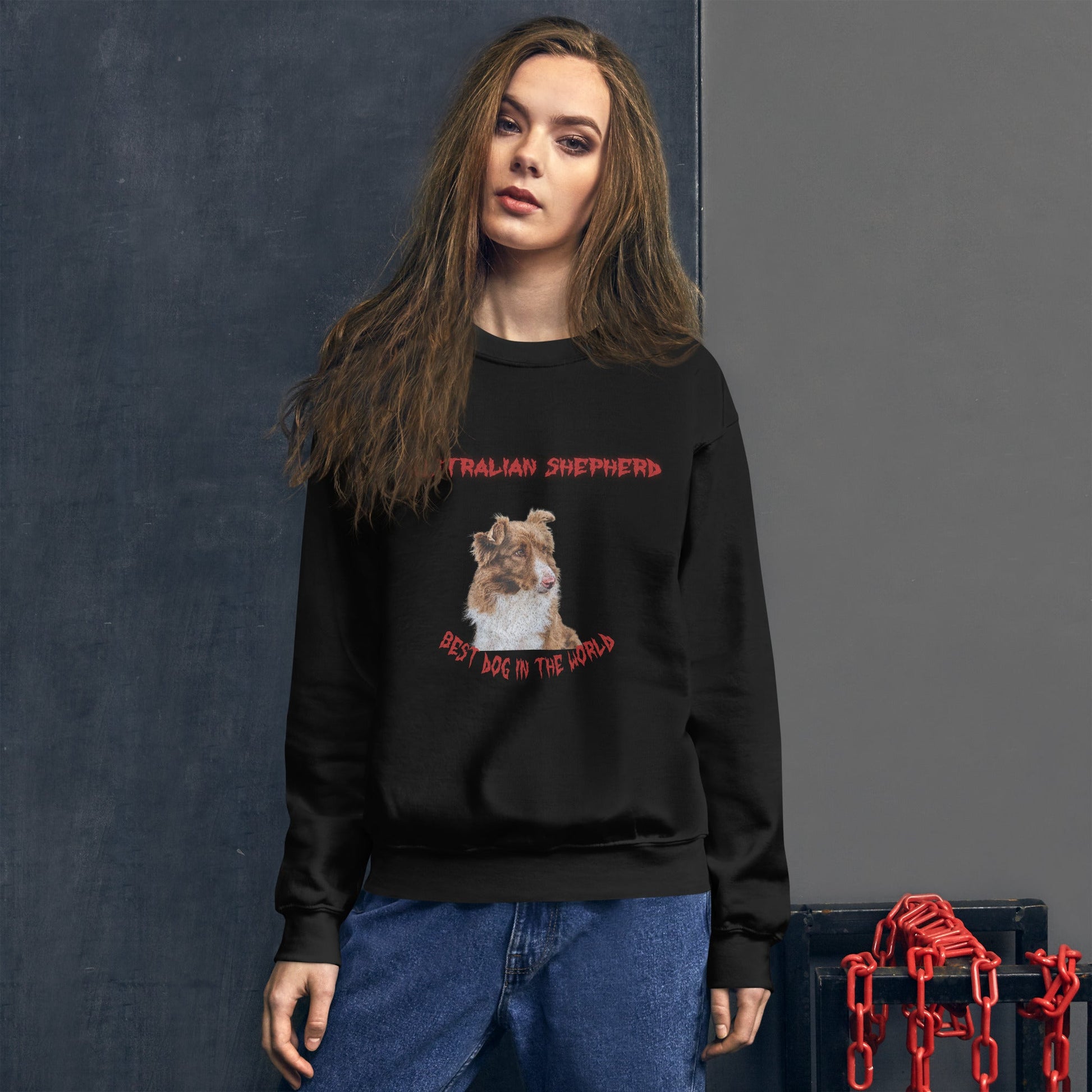 Red Hell Sweatshirt for Men Gift For Women and Dog Lover