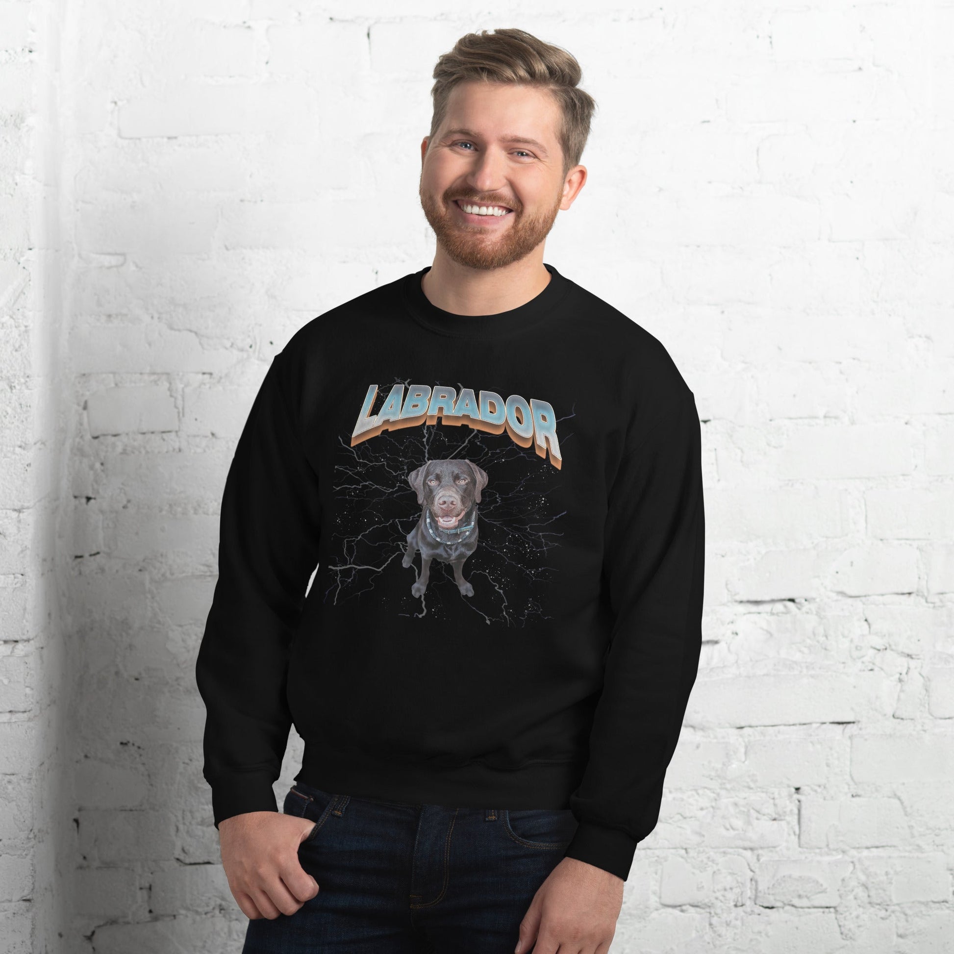 Lightning Sweatshirt for Men Gift For Women and Dog Lover