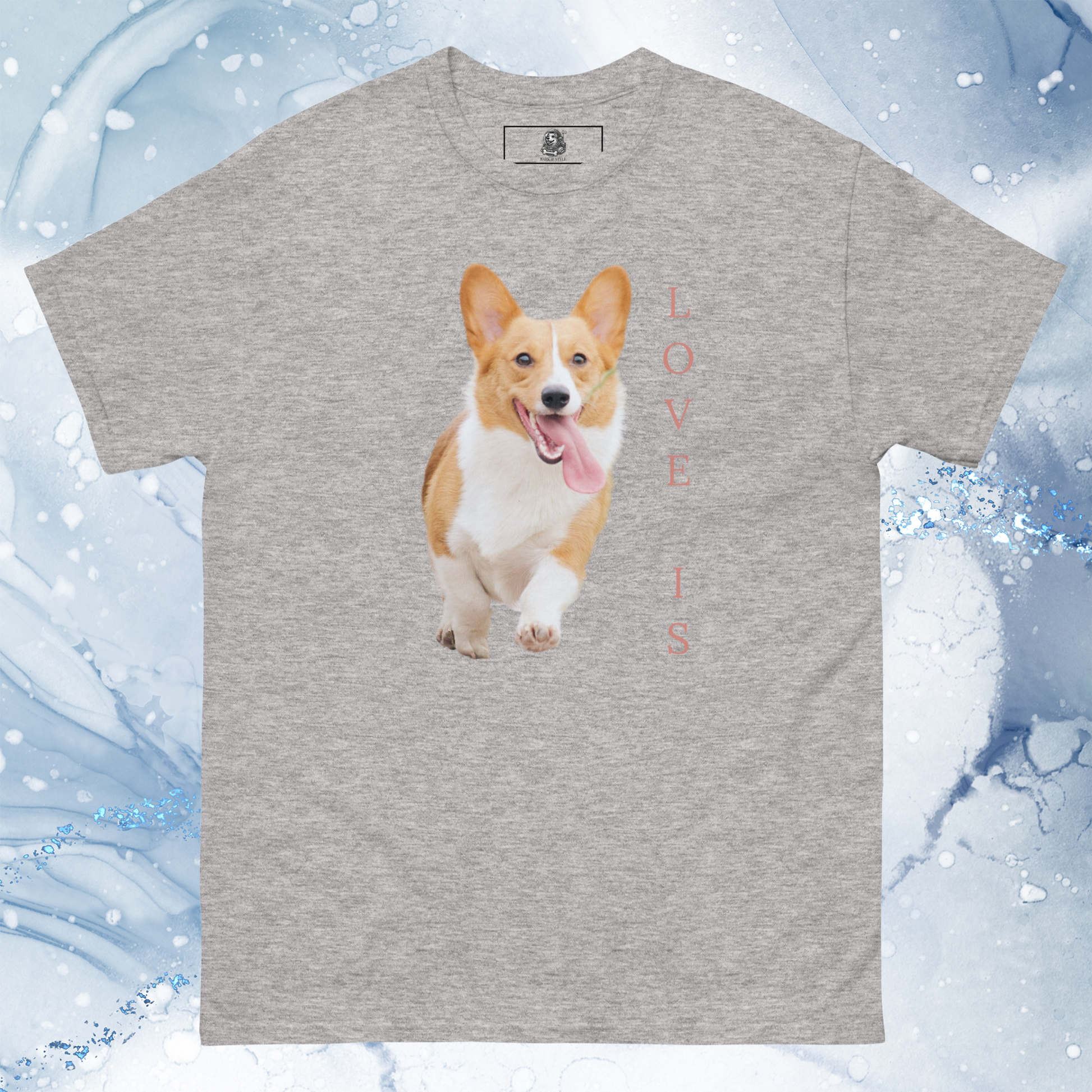 Love Is T-Shirt for Men Gift For Women and Dog Lover