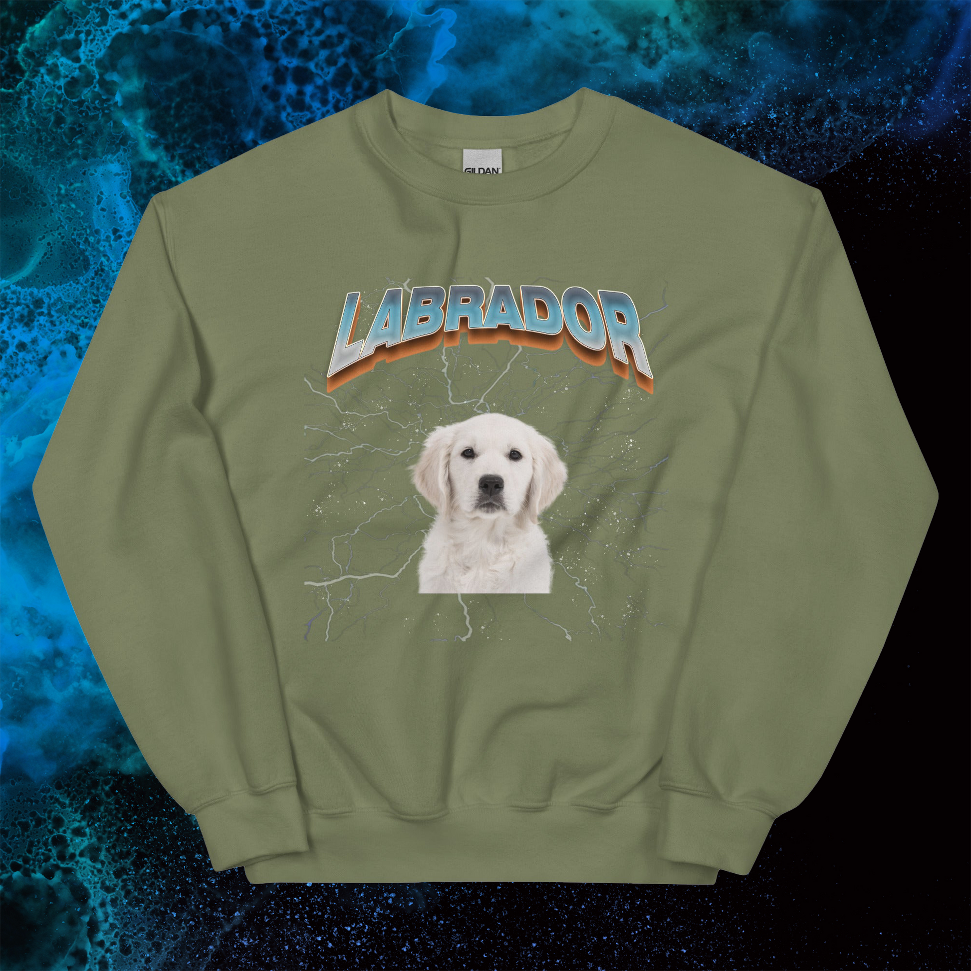 Lightning Sweatshirt for Men Gift For Women and Dog Lover