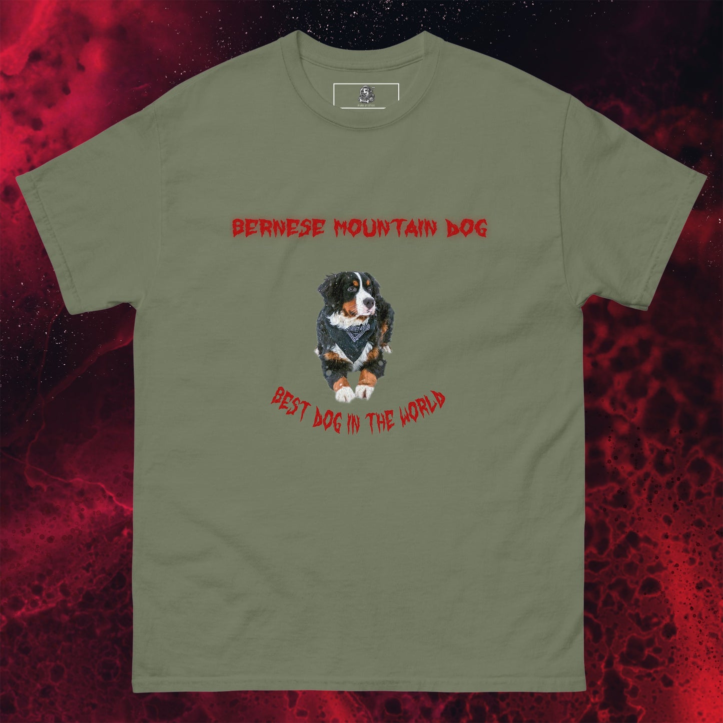 Red Hell T-Shirt for Men Gift For Women and Dog Lover