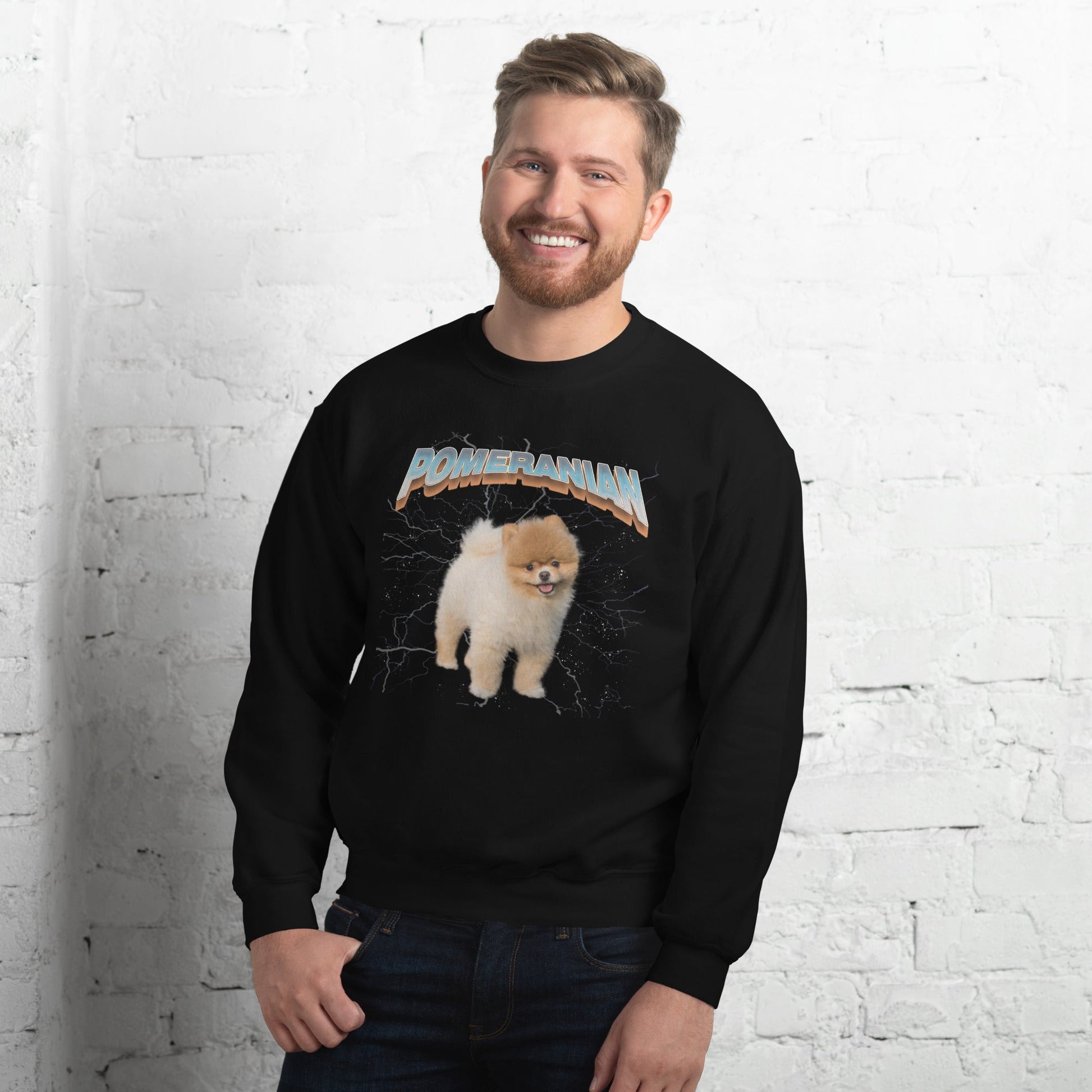 Lightning Sweatshirt for Men Gift For Women and Dog Lover