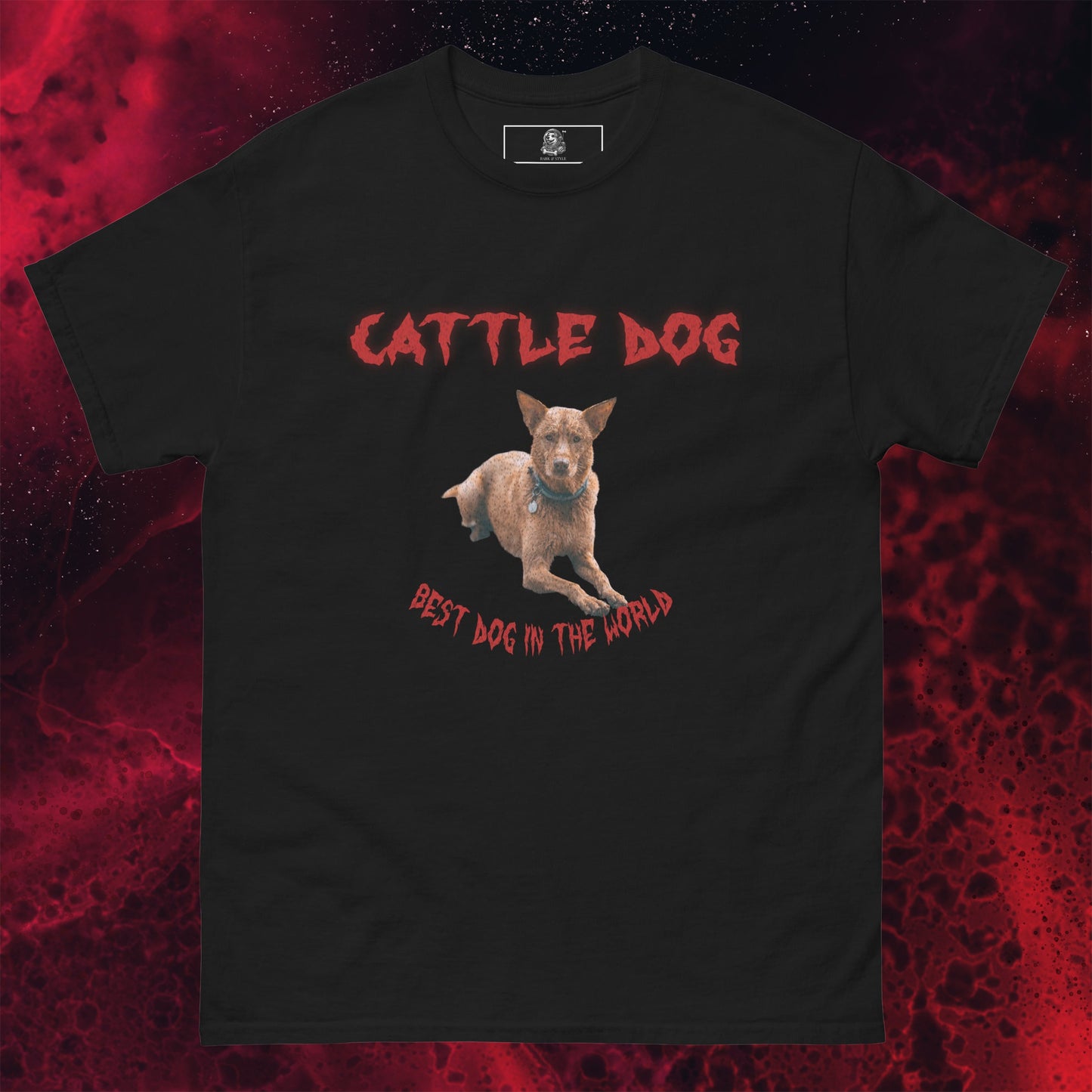 Red Hell T-Shirt for Men Gift For Women and Dog Lover