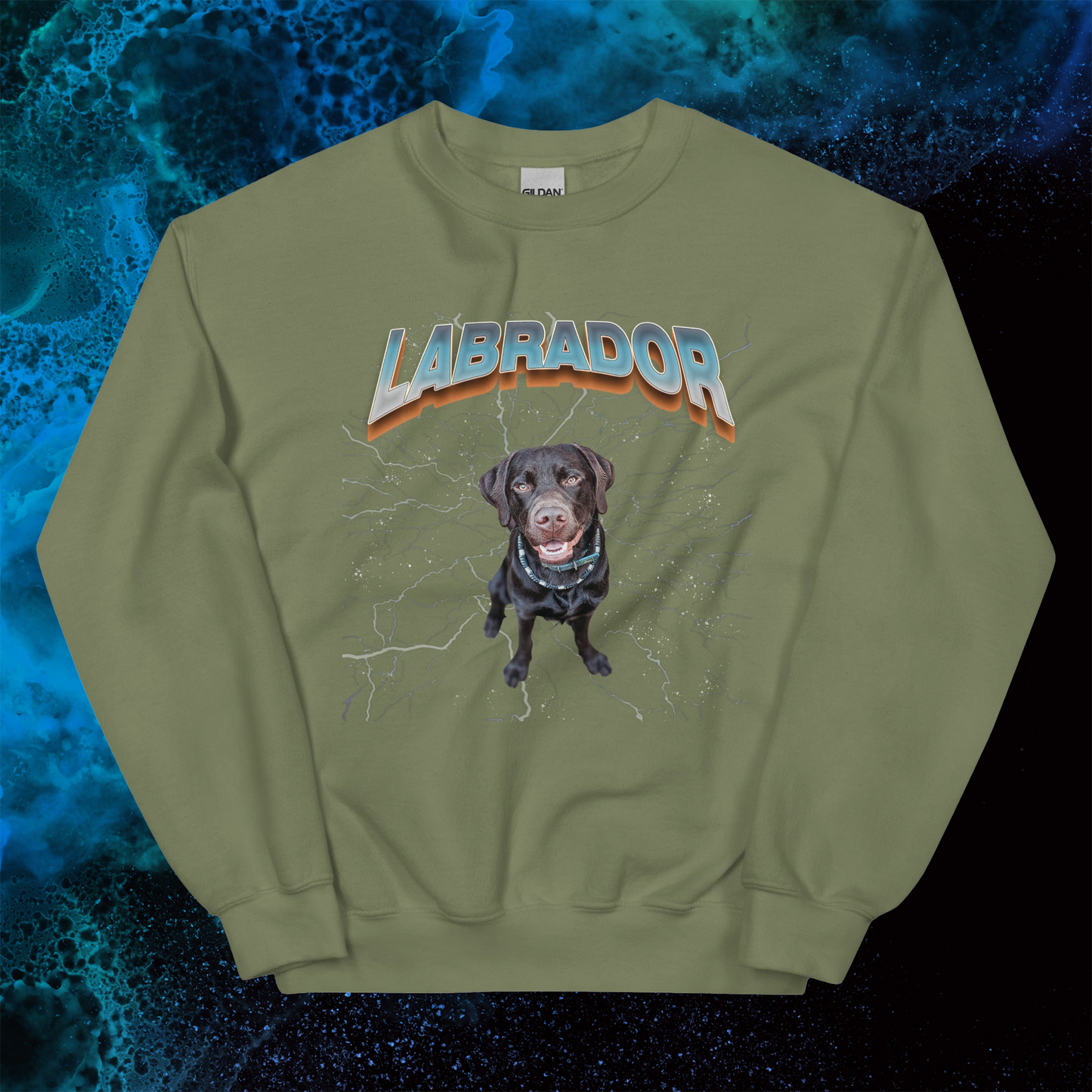 Lightning Sweatshirt for Men Gift For Women and Dog Lover