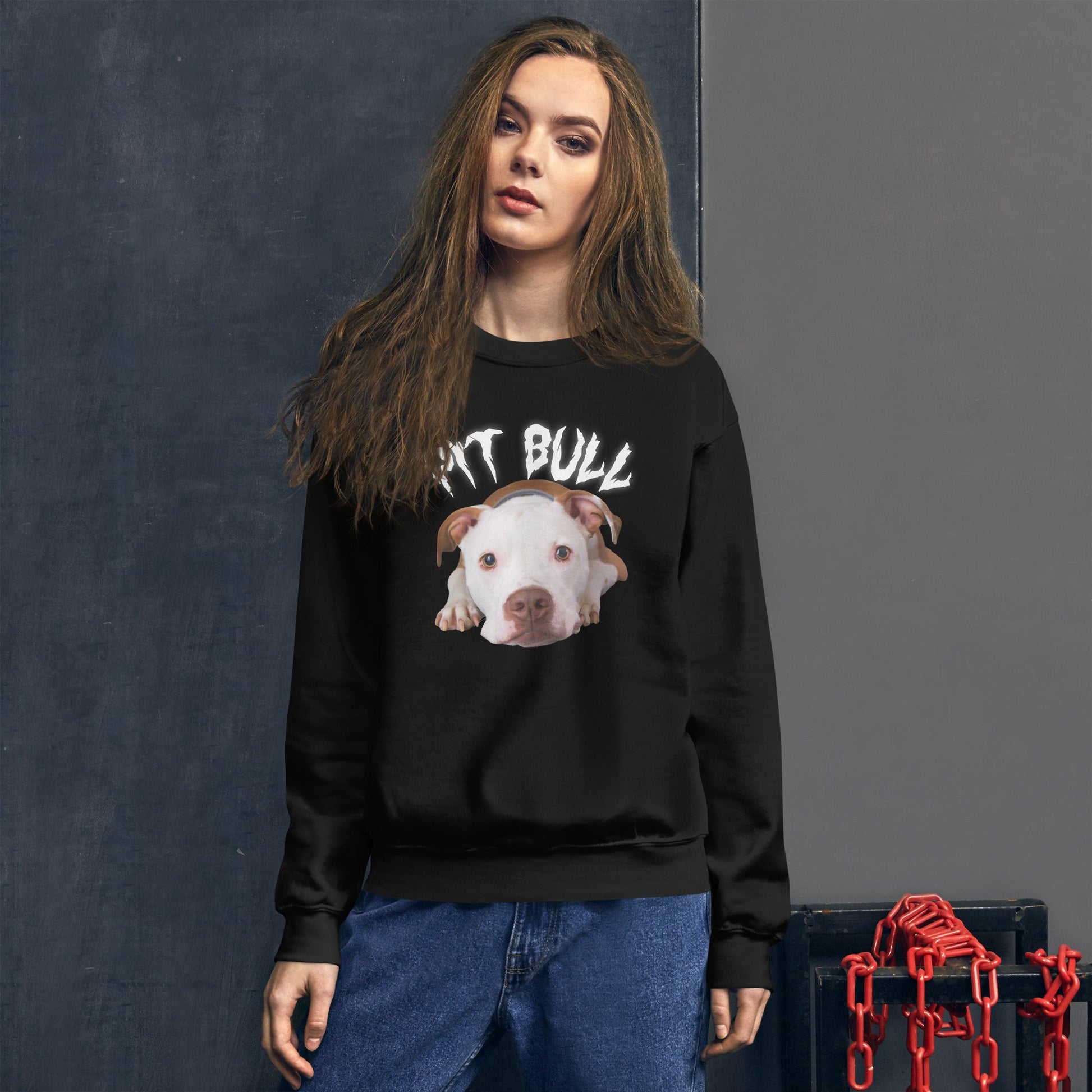 White Hell Sweatshirt for Men Gift For Women and Dog Lover