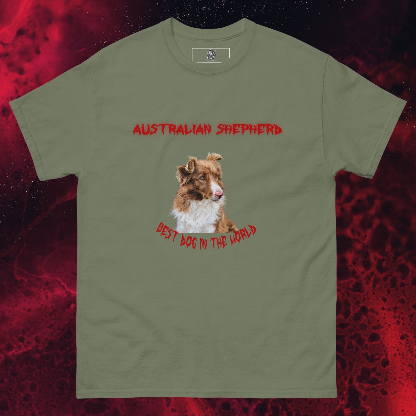 Red Hell T-Shirt for Men Gift For Women and Dog Lover