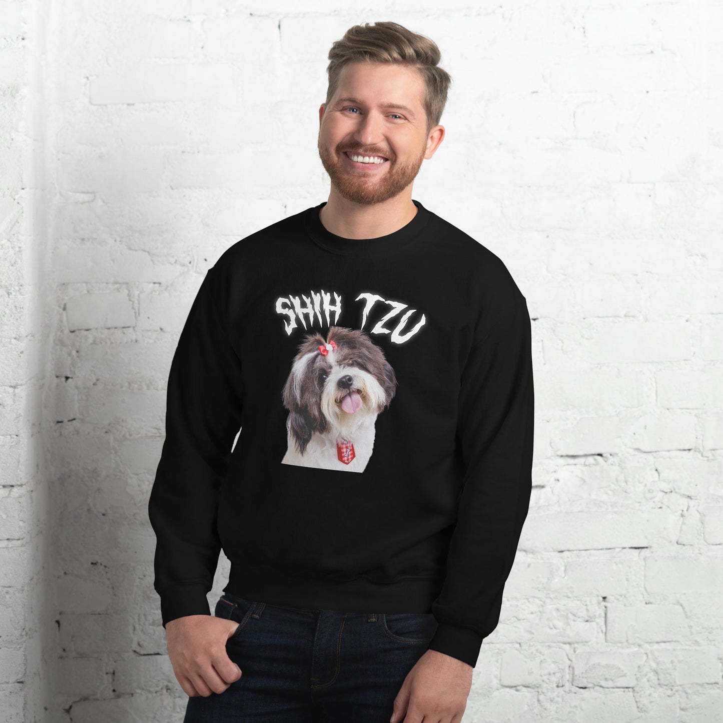 White Hell Sweatshirt for Men Gift For Women and Dog Lover