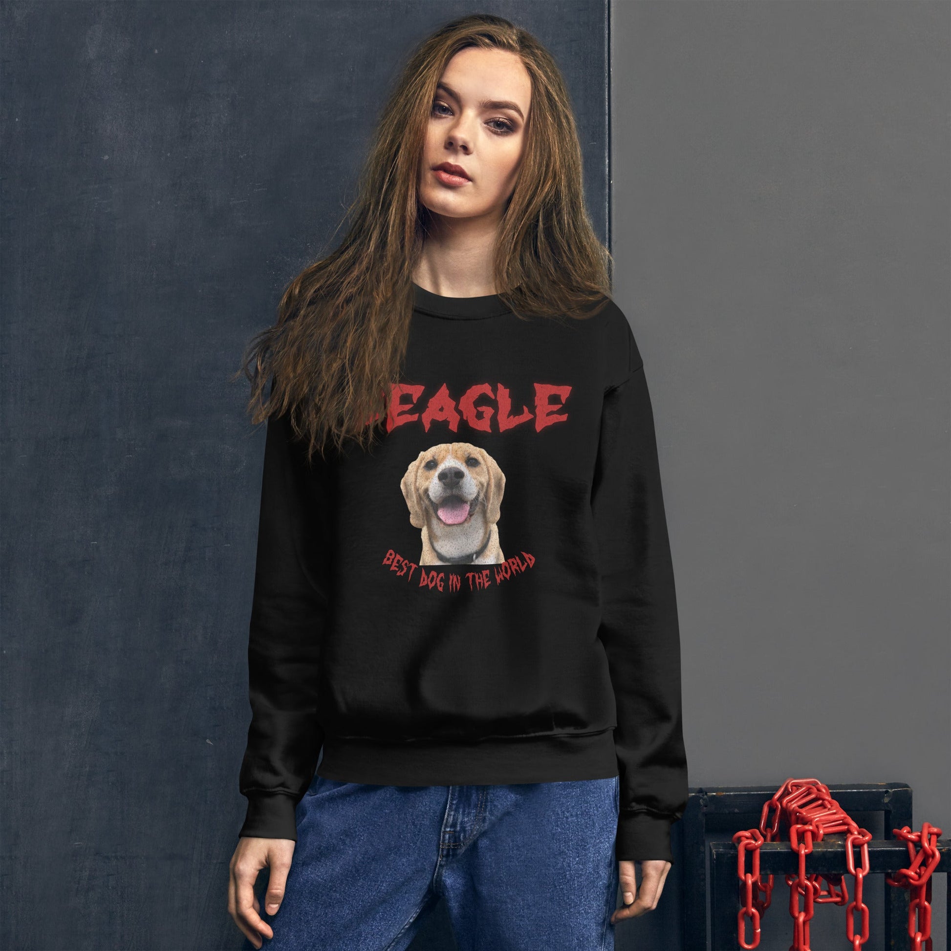 Red Hell Sweatshirt for Men Gift For Women and Dog Lover