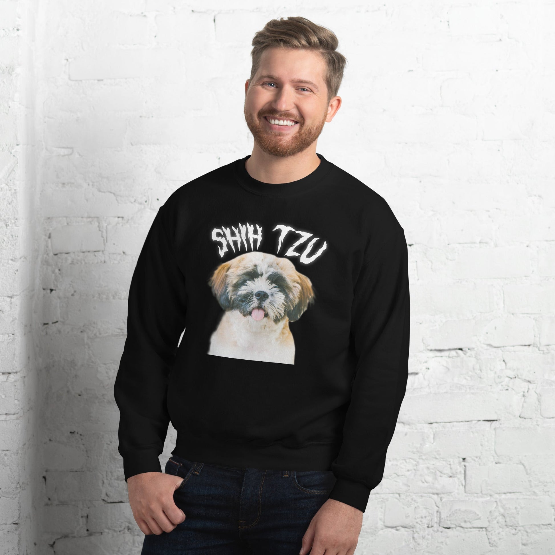 White Hell Sweatshirt for Men Gift For Women and Dog Lover