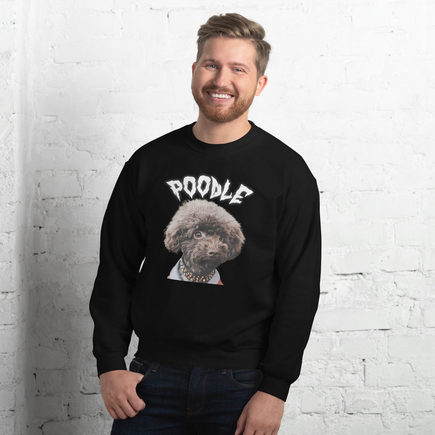 White Hell Sweatshirt for Men Gift For Women and Dog Lover