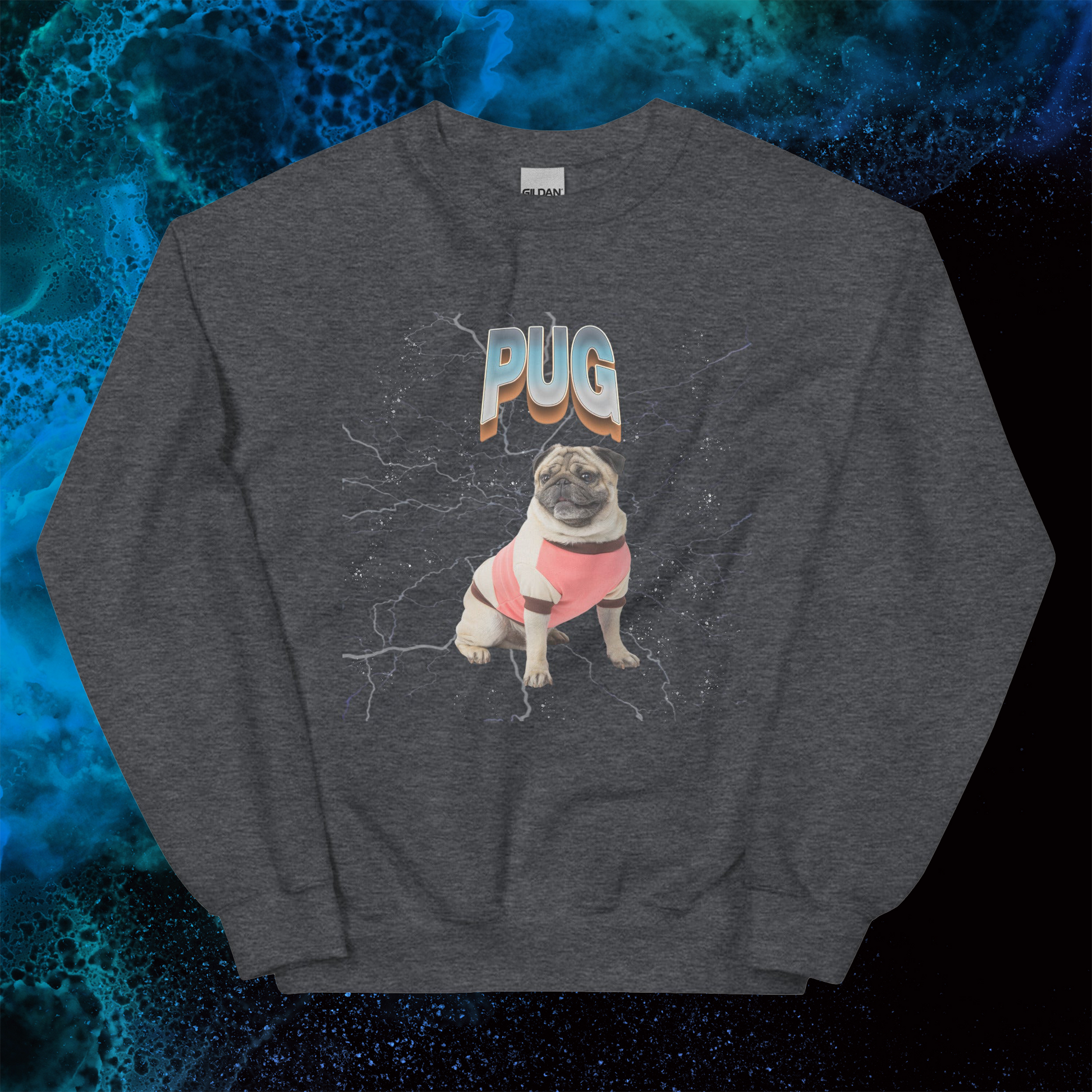 Lightning Sweatshirt for Men Gift For Women and Dog Lover