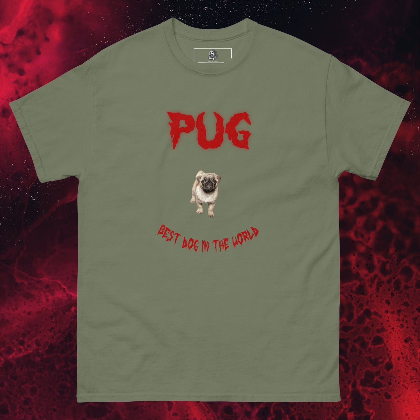 Red Hell T-Shirt for Men Gift For Women and Dog Lover