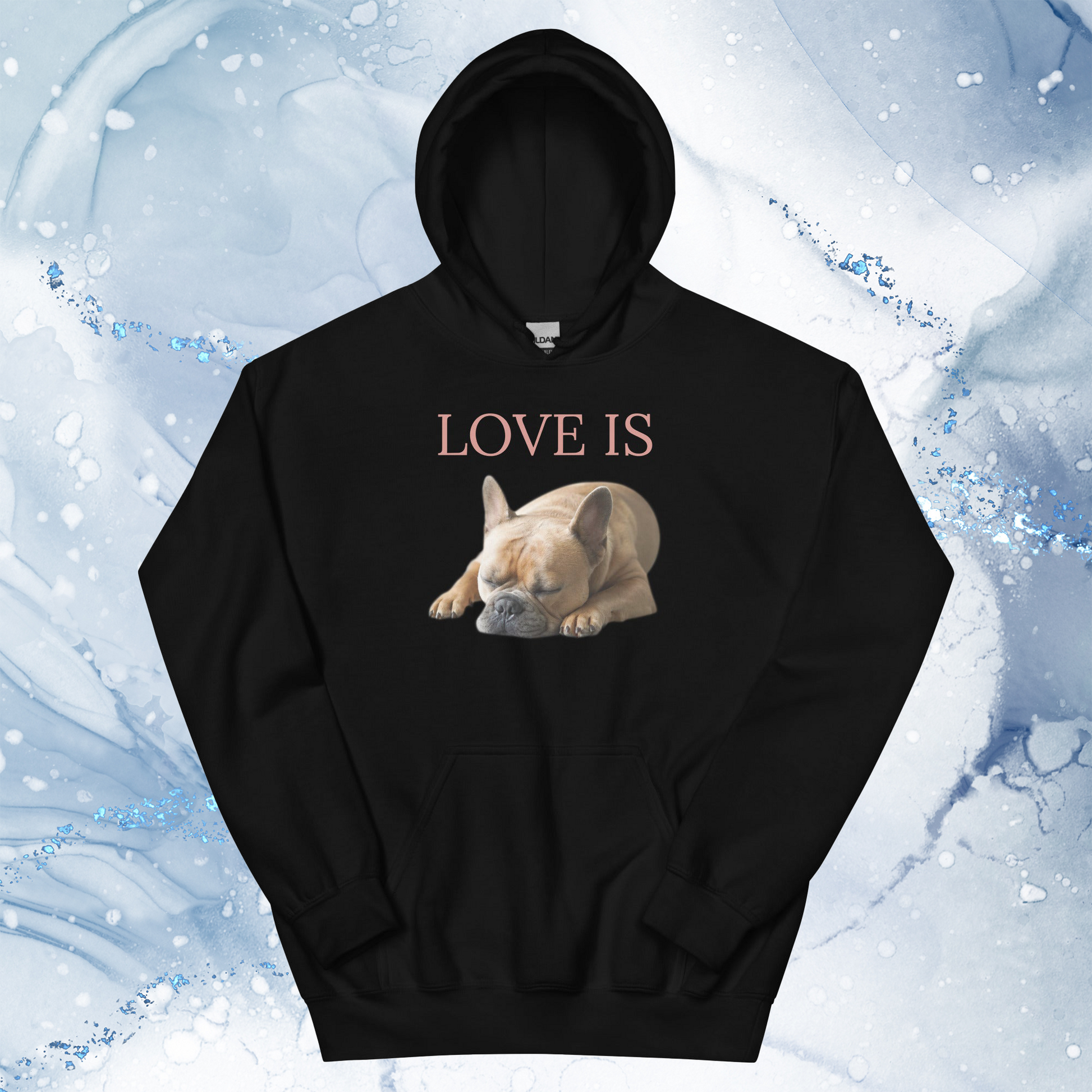 Love Is Hoodie for Men Gift For Women and Dog Lover