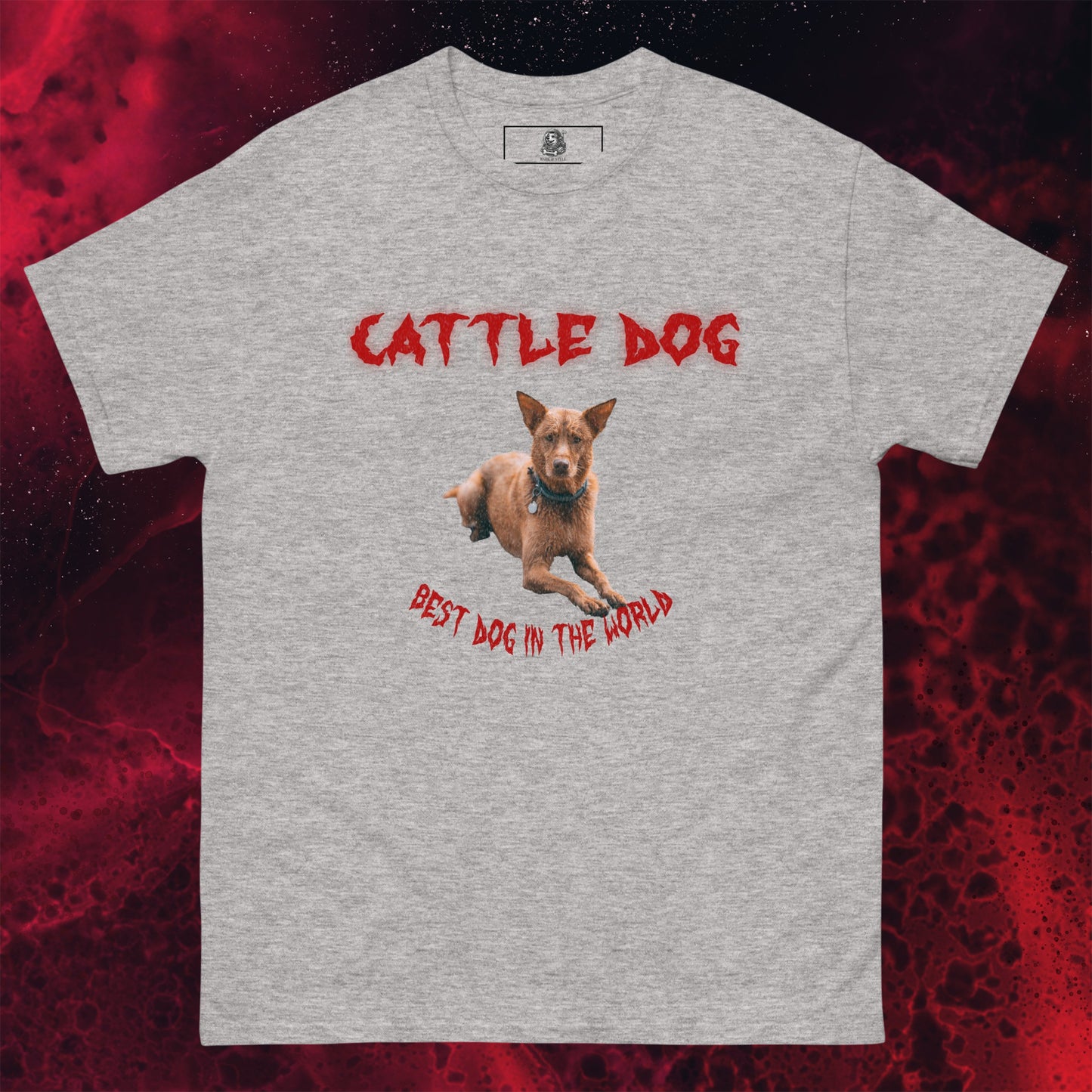 Red Hell T-Shirt for Men Gift For Women and Dog Lover