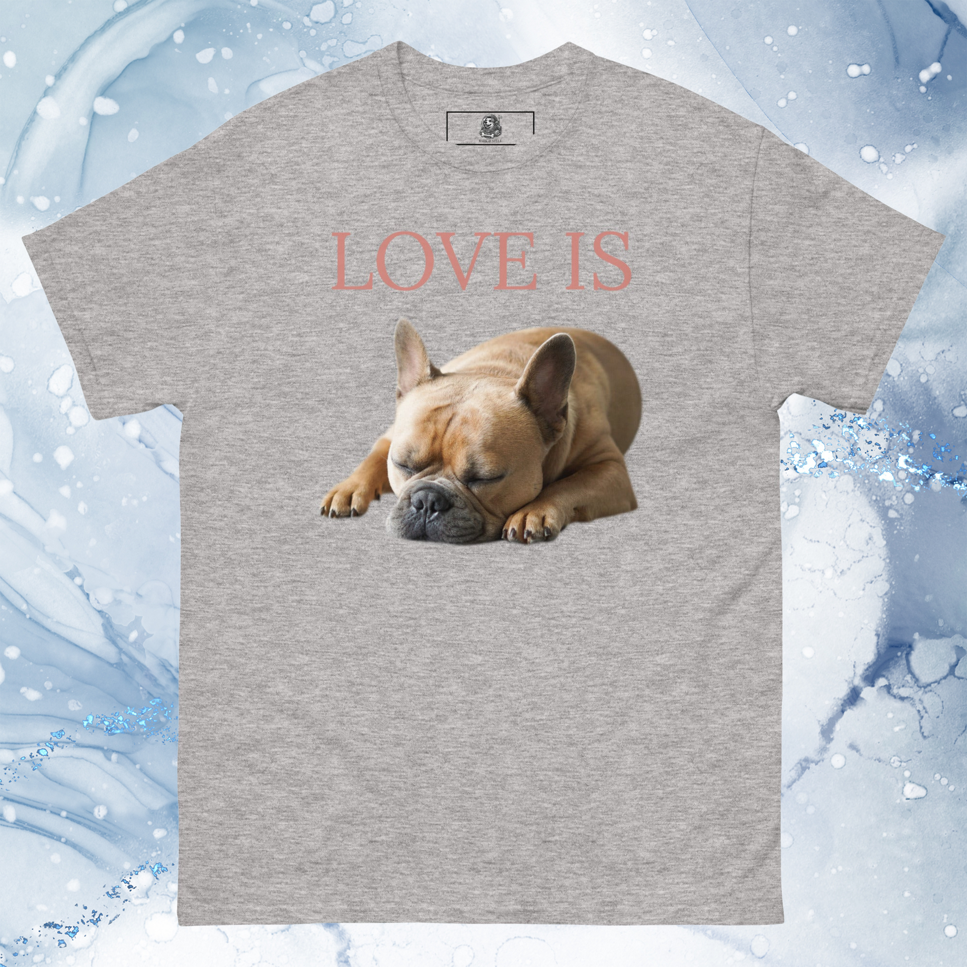 Love Is T-Shirt for Men Gift For Women and Dog Lover