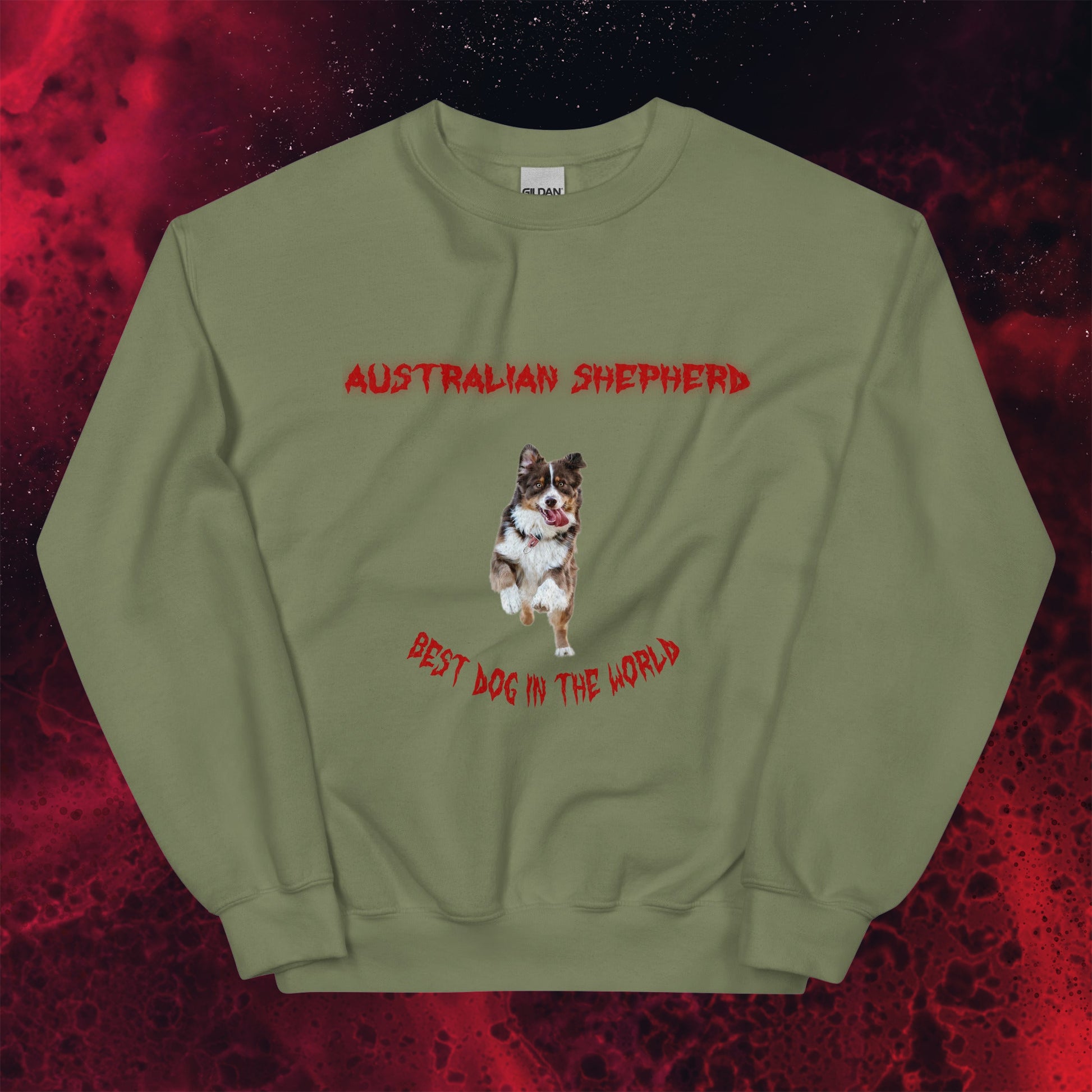 Red Hell Sweatshirt for Men Gift For Women and Dog Lover