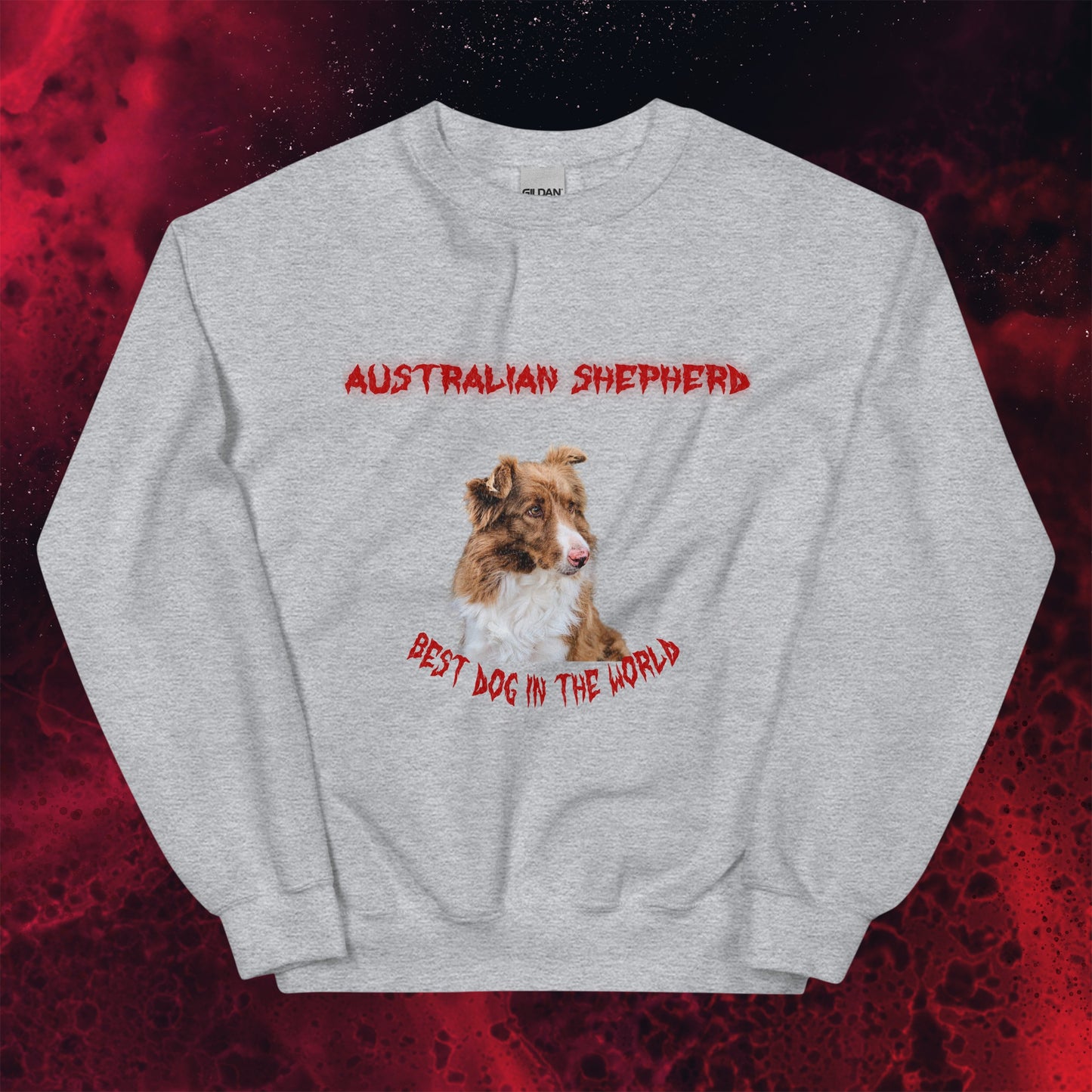 Red Hell Sweatshirt for Men Gift For Women and Dog Lover