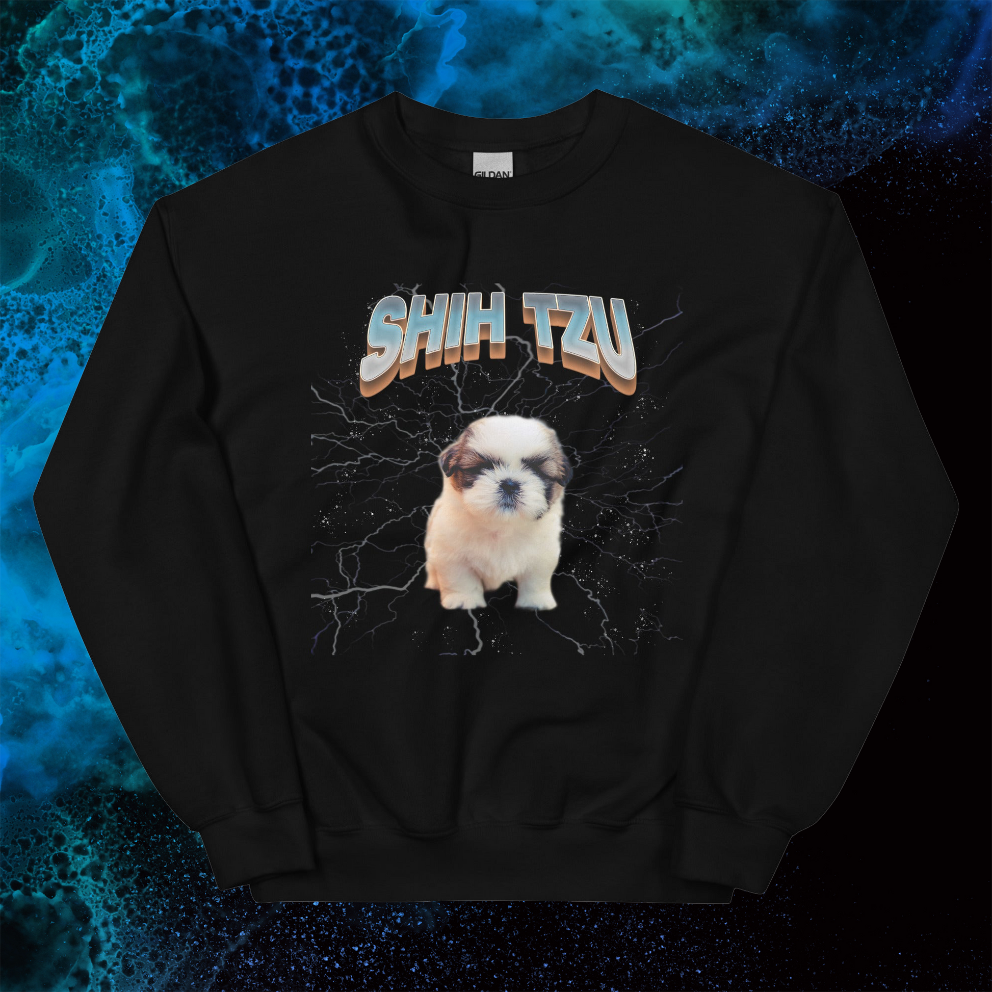 Lightning Sweatshirt for Men Gift For Women and Dog Lover