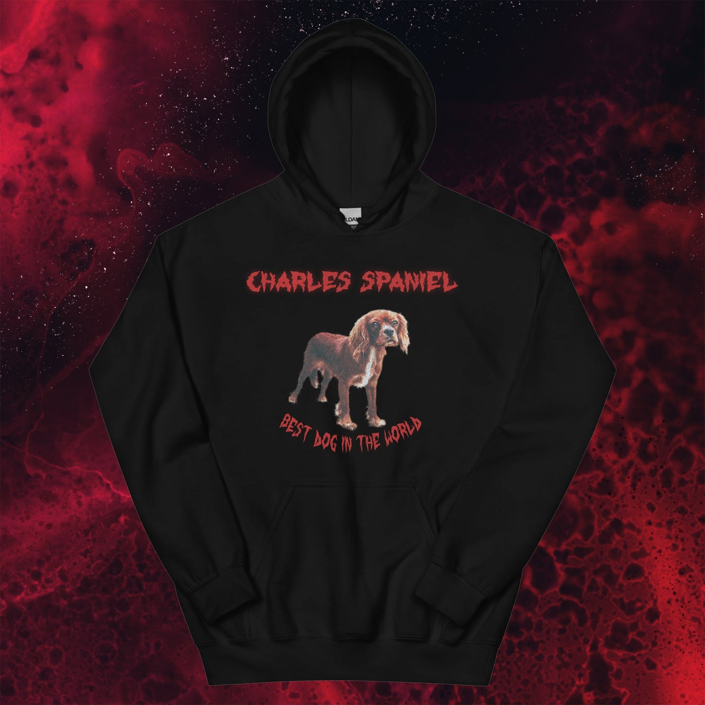 Red Hell Hoodie for Men Gift For Women and Dog Lover