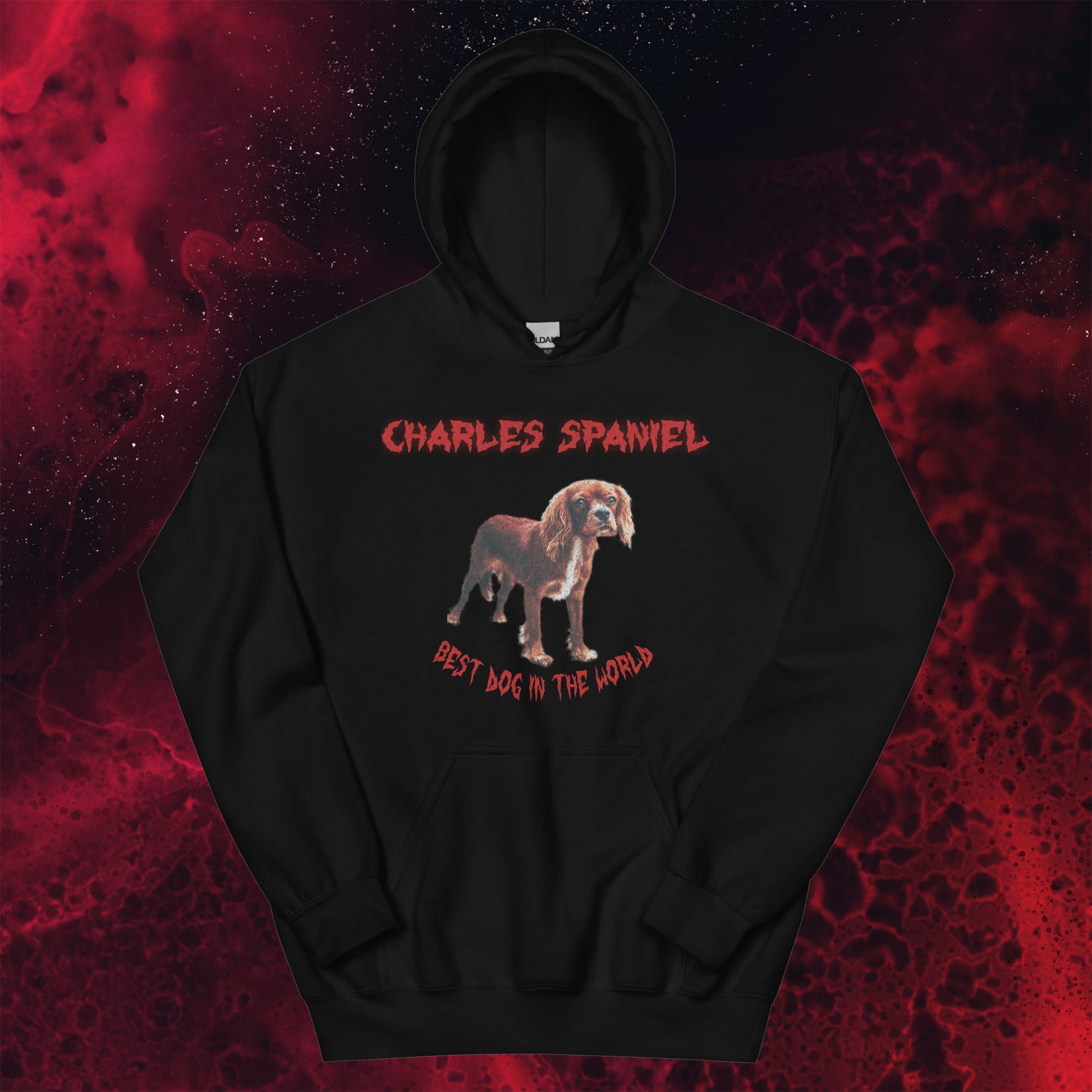 Red Hell Hoodie for Men Gift For Women and Dog Lover