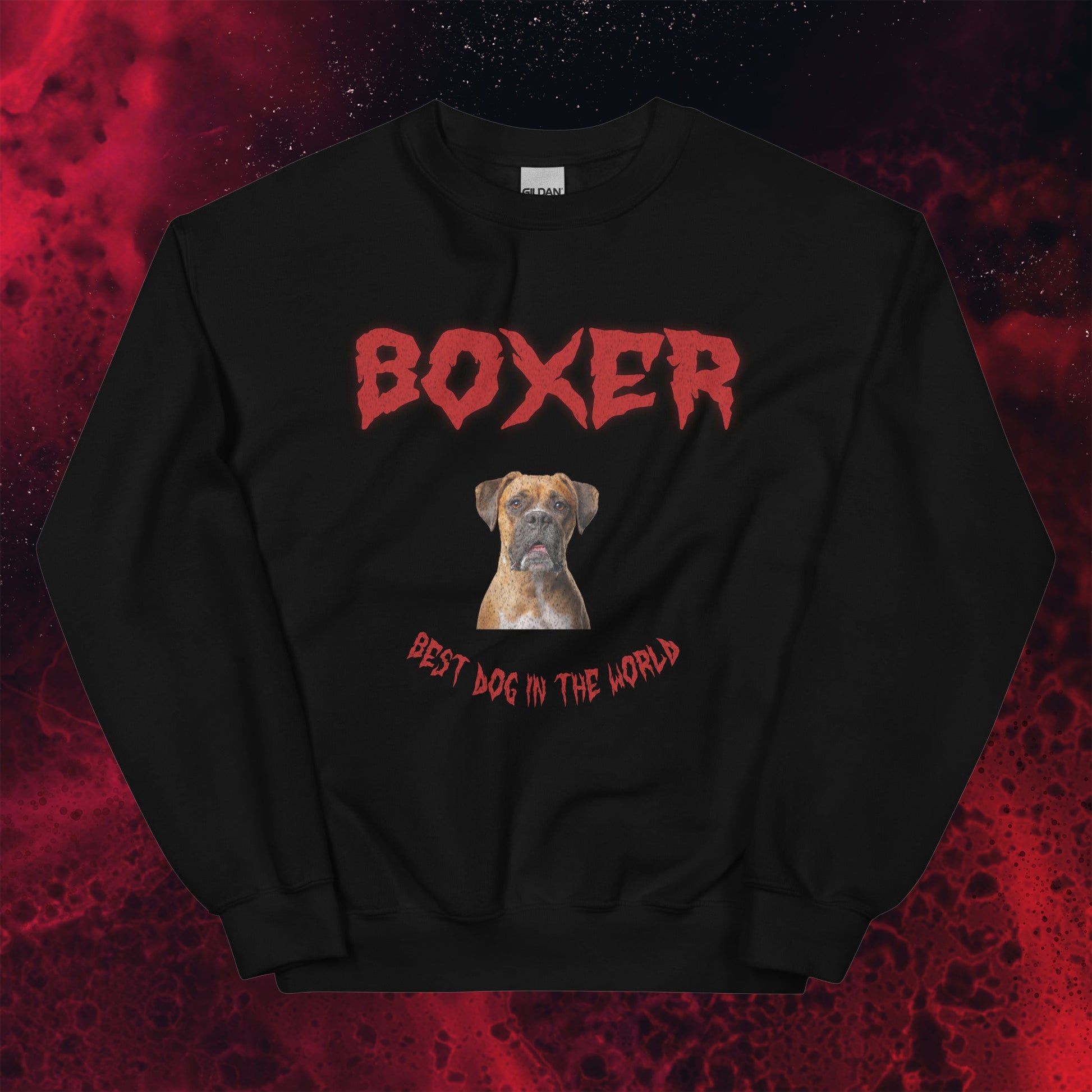 Red Hell Sweatshirt for Men Gift For Women and Dog Lover