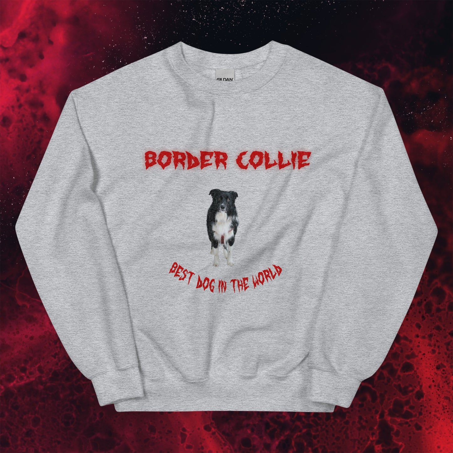 Red Hell Sweatshirt for Men Gift For Women and Dog Lover