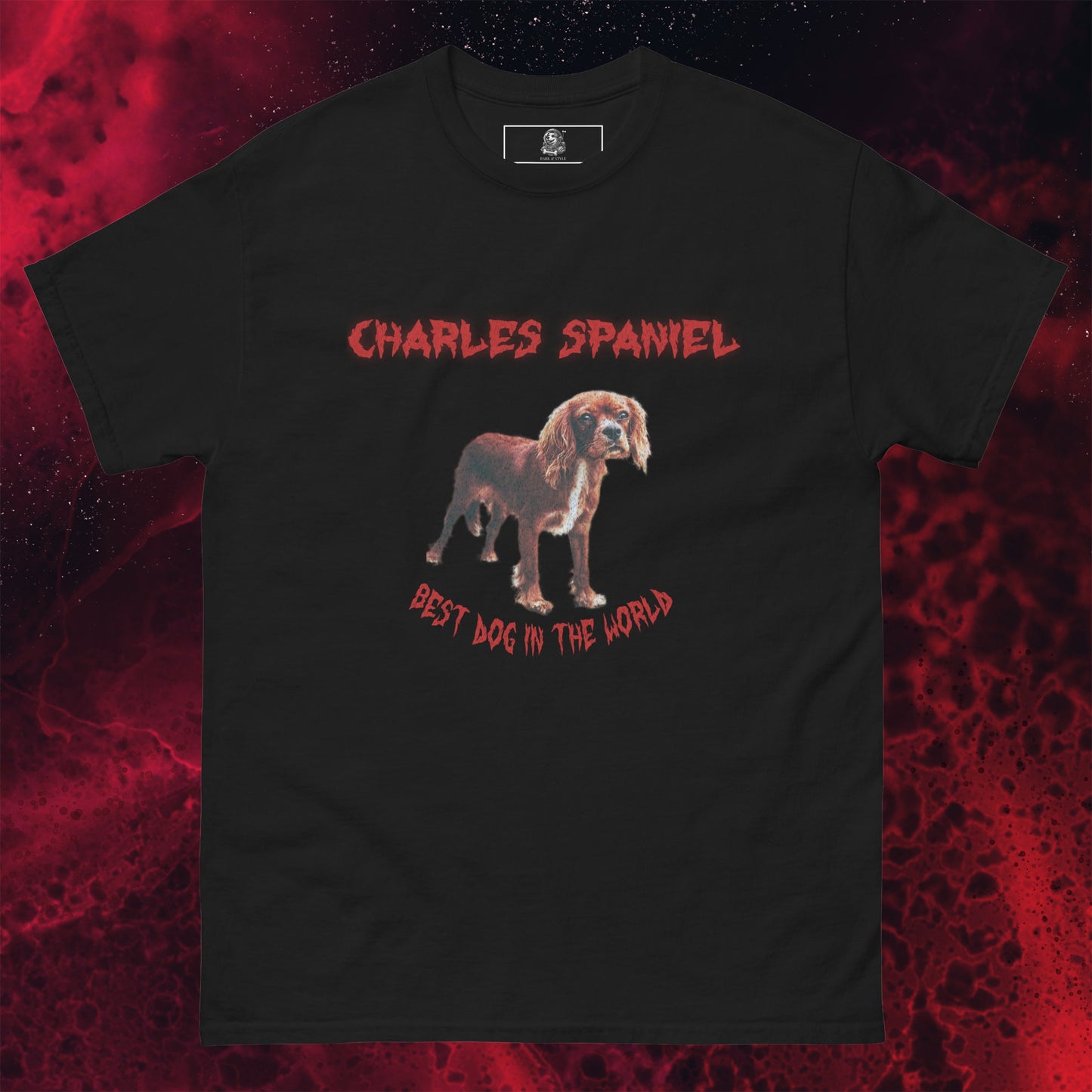 Red Hell T-Shirt for Men Gift For Women and Dog Lover