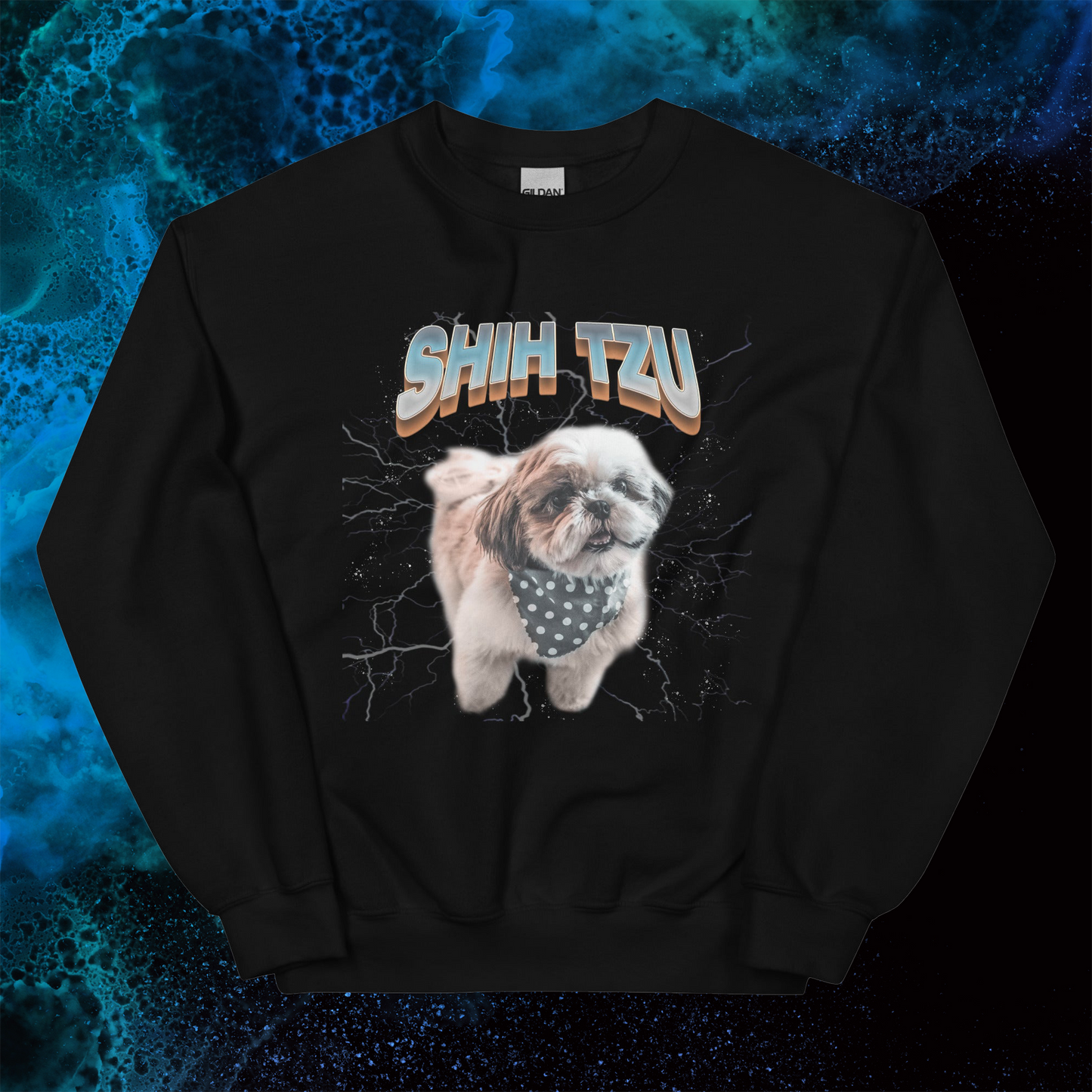 Lightning Sweatshirt for Men Gift For Women and Dog Lover