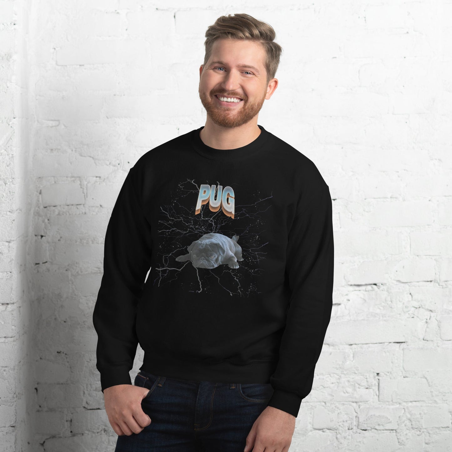 Lightning Sweatshirt for Men Gift For Women and Dog Lover