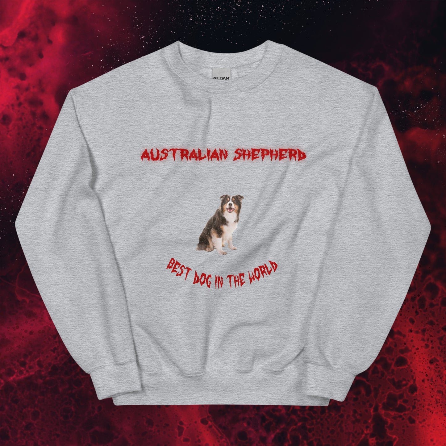 Red Hell Sweatshirt for Men Gift For Women and Dog Lover