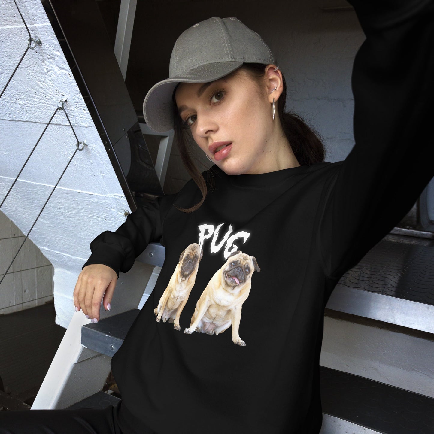 White Hell Sweatshirt for Men Gift For Women and Dog Lover