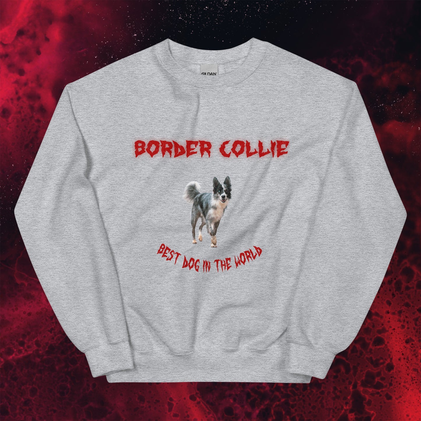 Red Hell Sweatshirt for Men Gift For Women and Dog Lover