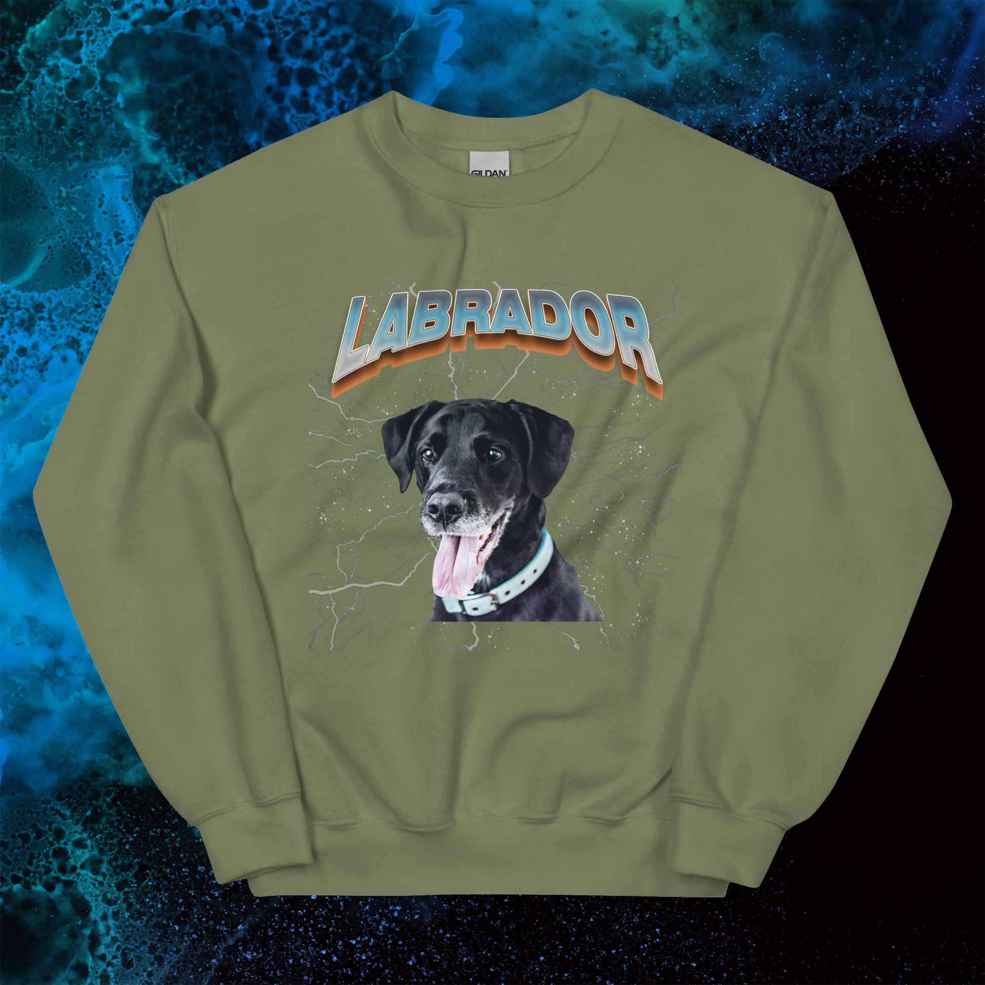 Lightning Sweatshirt for Men Gift For Women and Dog Lover